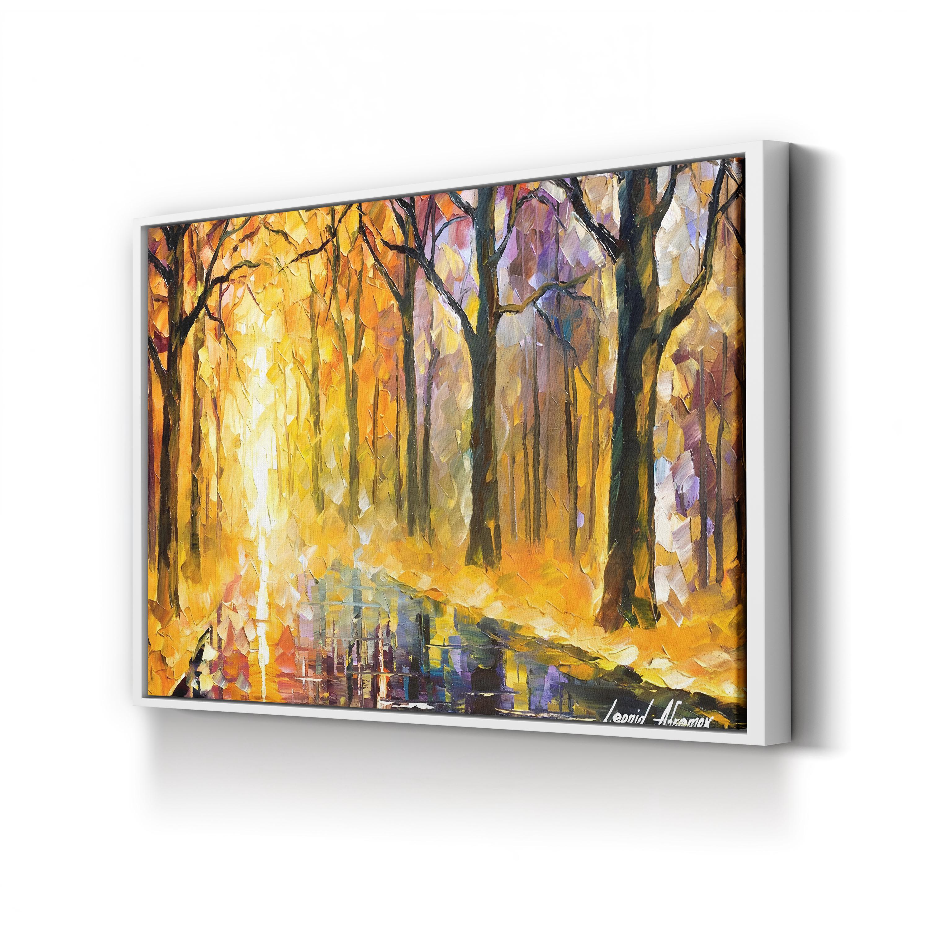 Vibrations That Never End Wall Art by Leonid Afremov