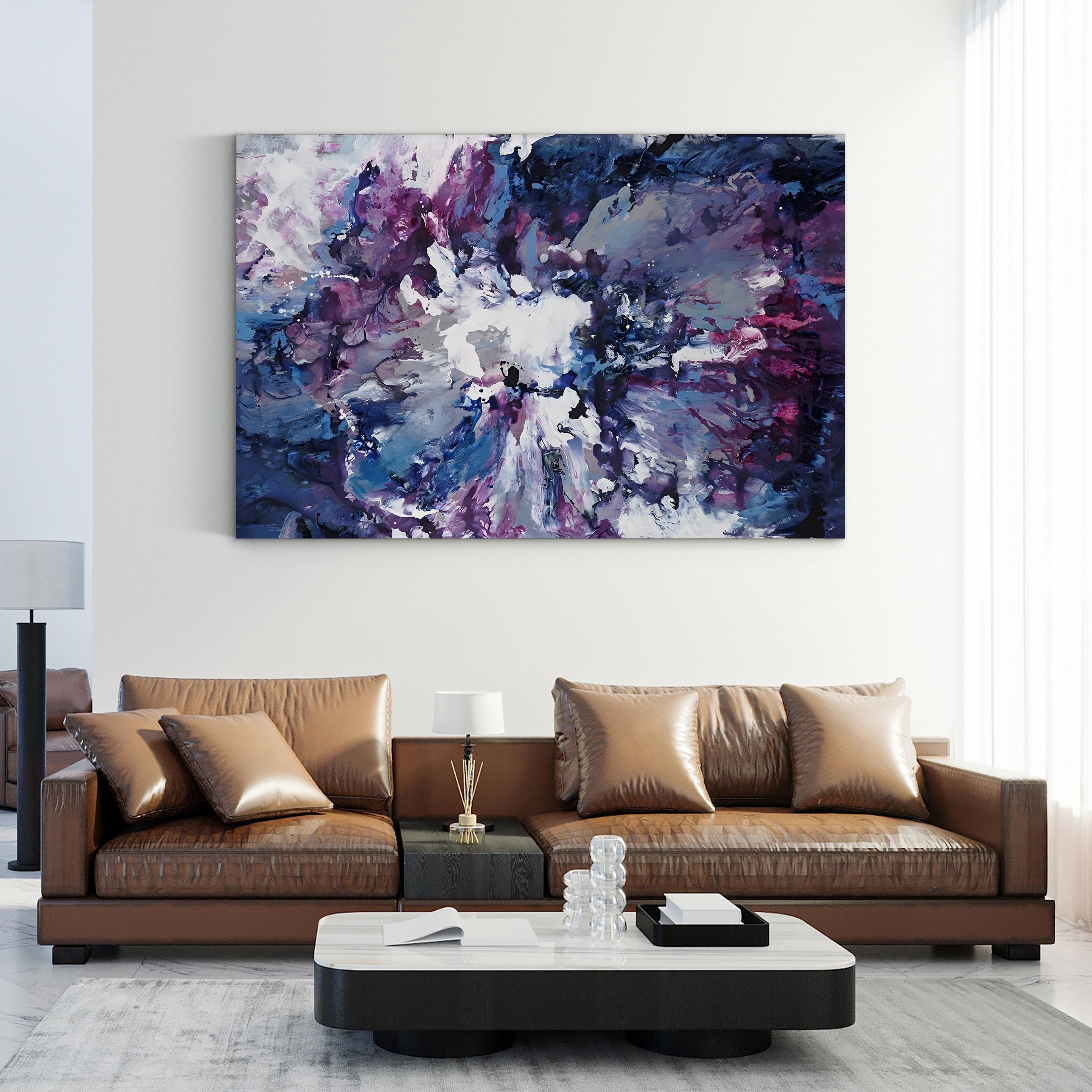 Violet Waters Seduction Wall Art by Sydney Edmunds