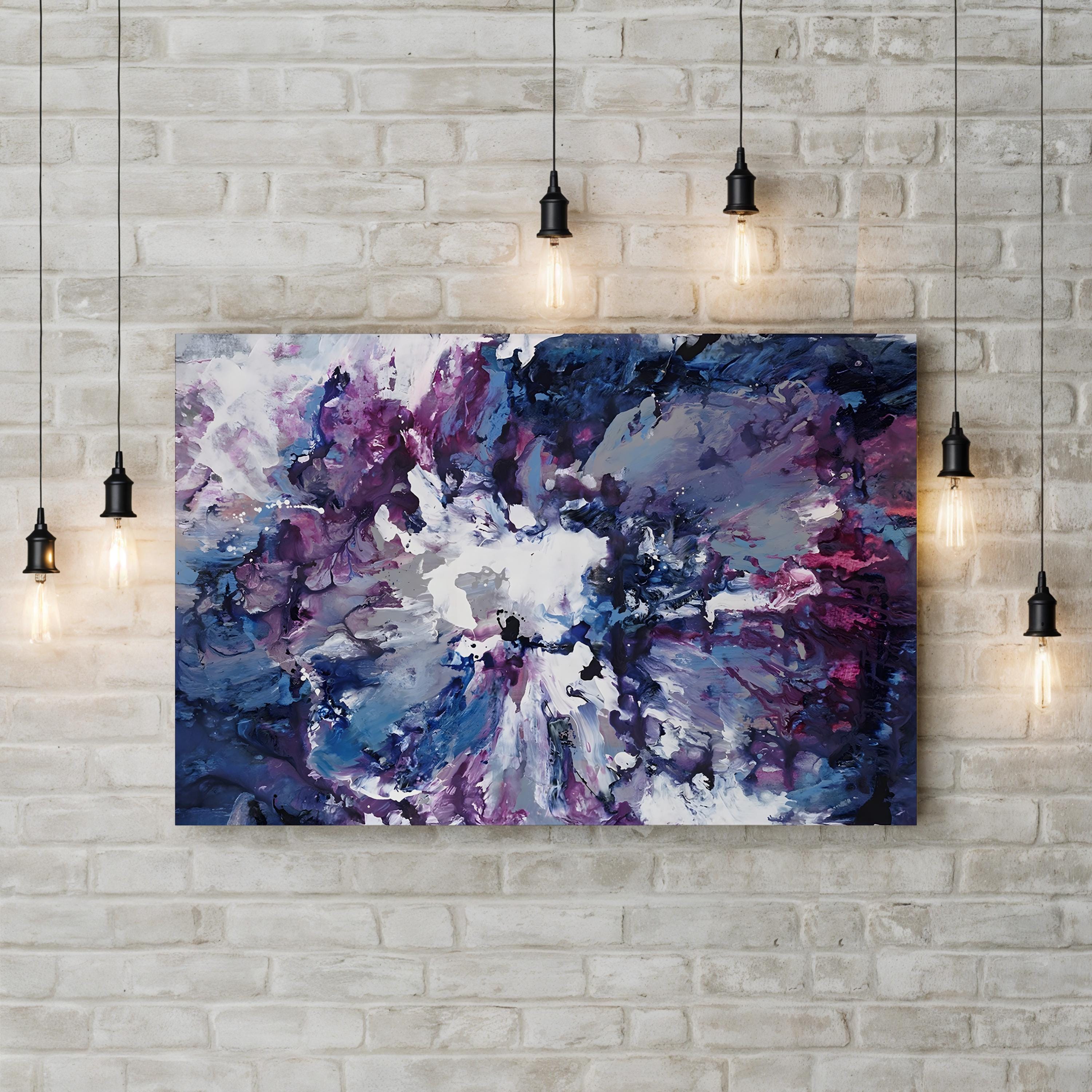 Violet Waters Seduction Wall Art by Sydney Edmunds