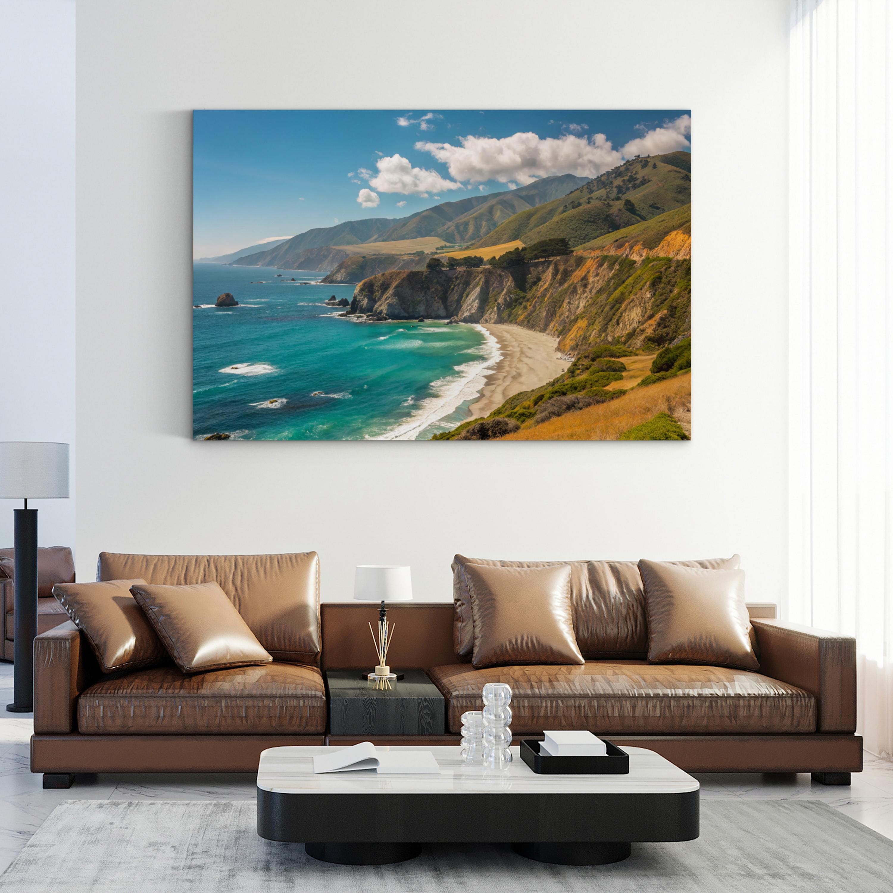 Big Sur, California Coast — Coastal Landscape Canvas Wall Art