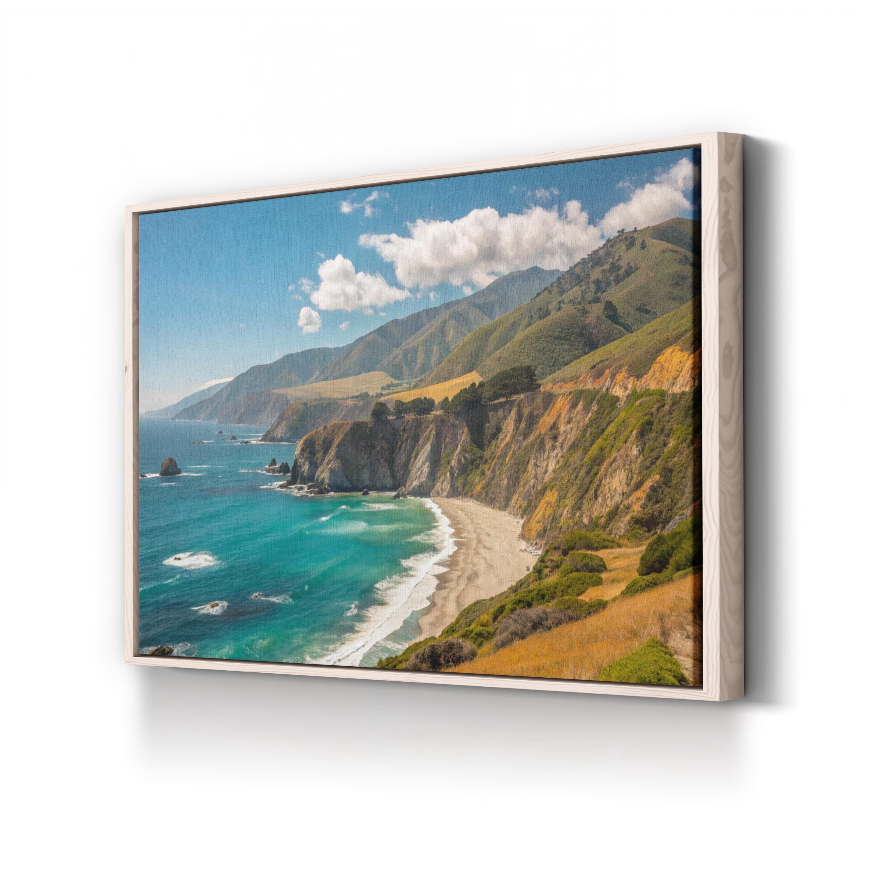 Big Sur, California Coast — Coastal Landscape Canvas Wall Art