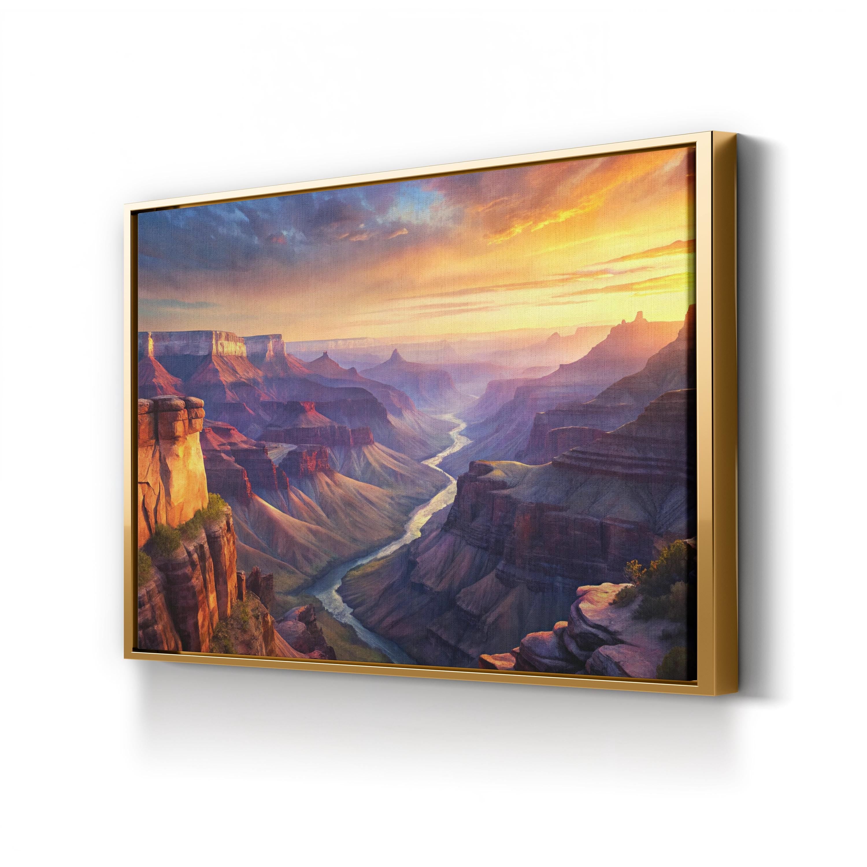 Red Rock Canyon – Vintage Photography Wall Art | Desert Landscape Canvas Print