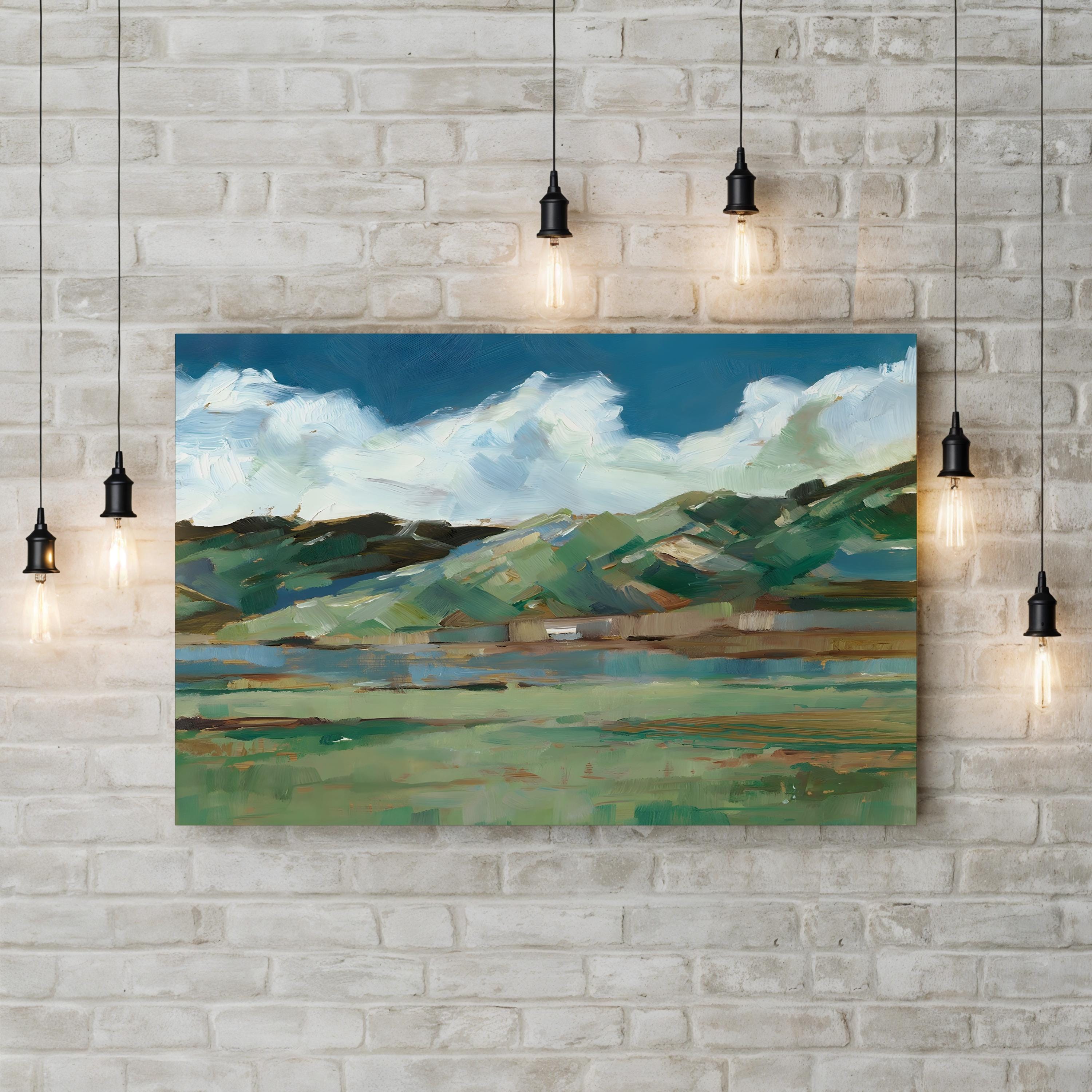 Western Sky I Wall Art by Ethan Harper – Contemporary Western Landscape Canvas