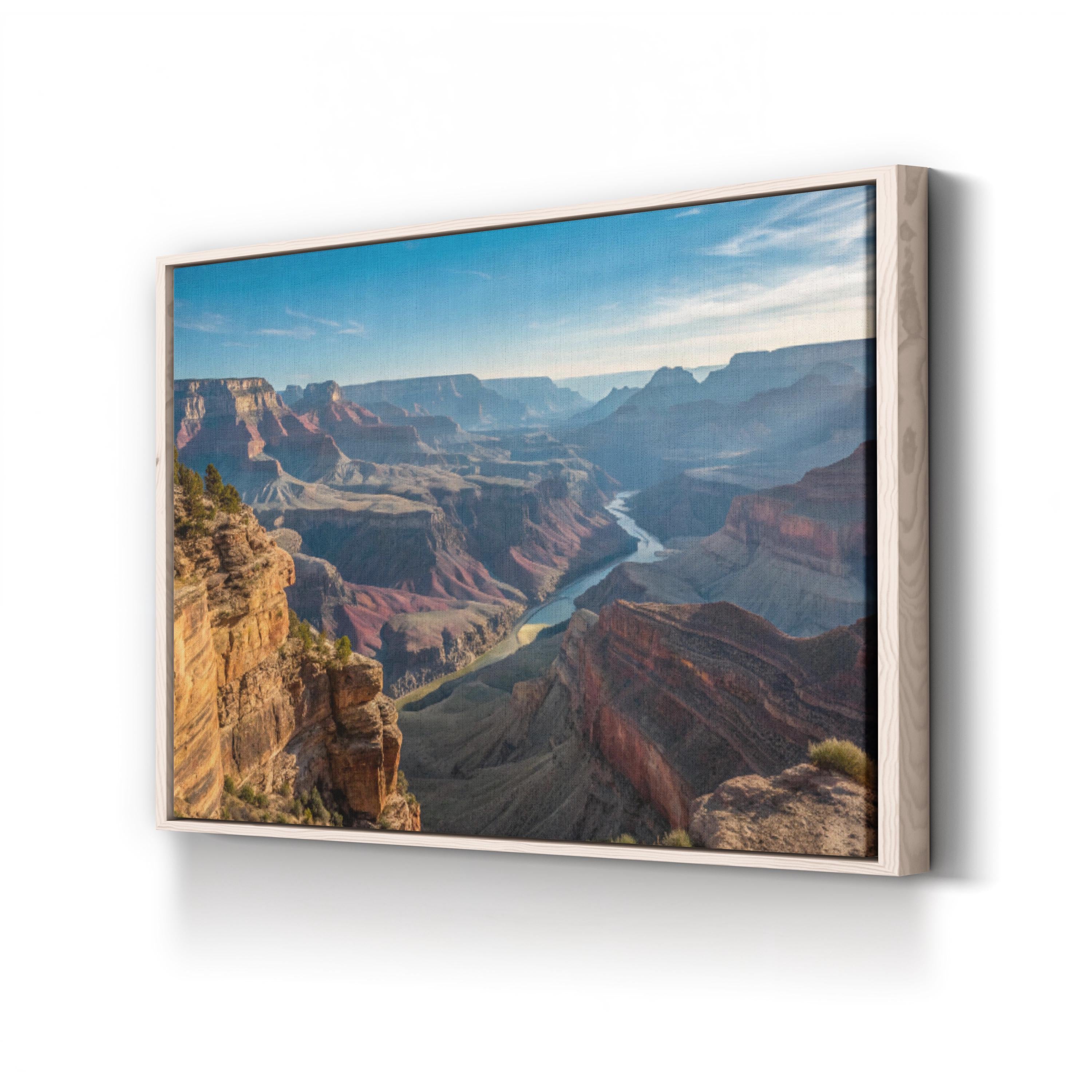 Grand Canyon Desert Landscape – Vintage Photography Wall Art | National Park Canvas Print
