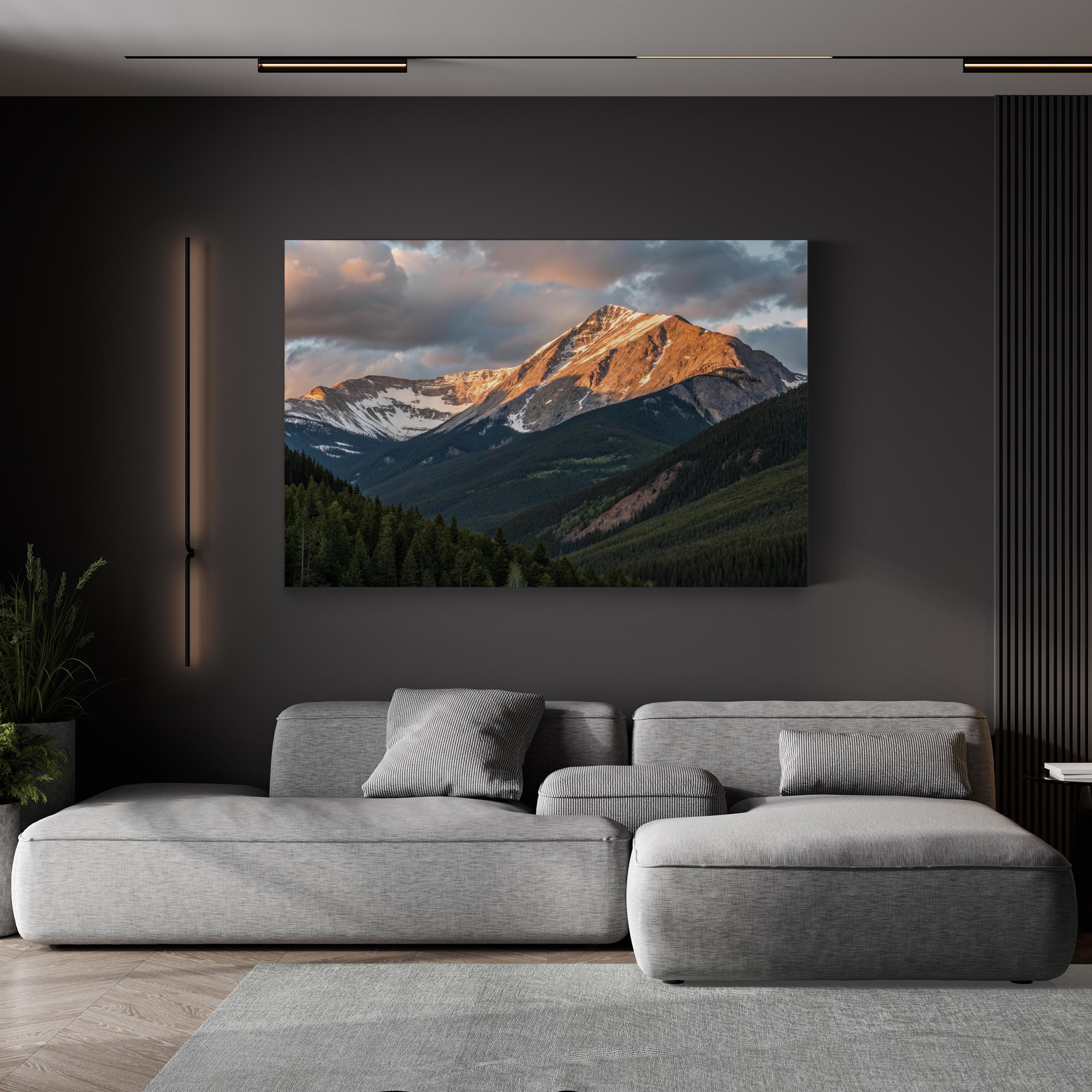 Huron Peak Canvas Print | Colorado Mountain Landscape Photography