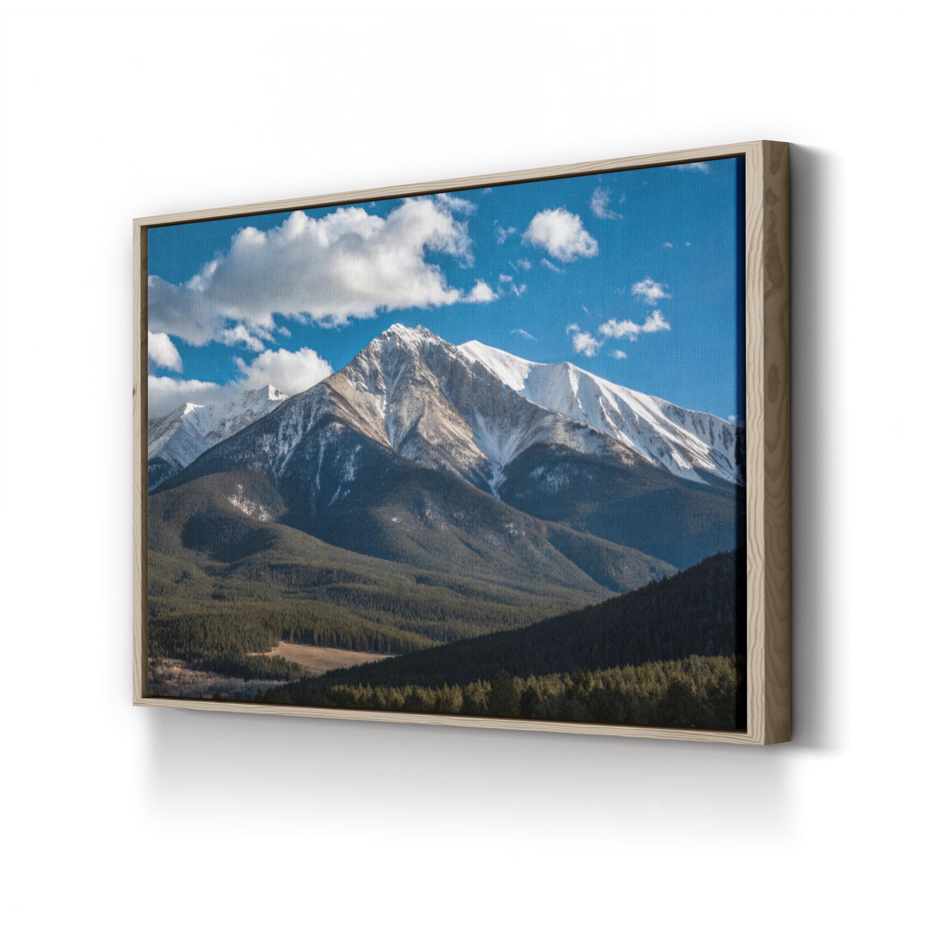 Mount Princeton – Vintage Photography Wall Art | Colorado Rocky Mountain Canvas Print