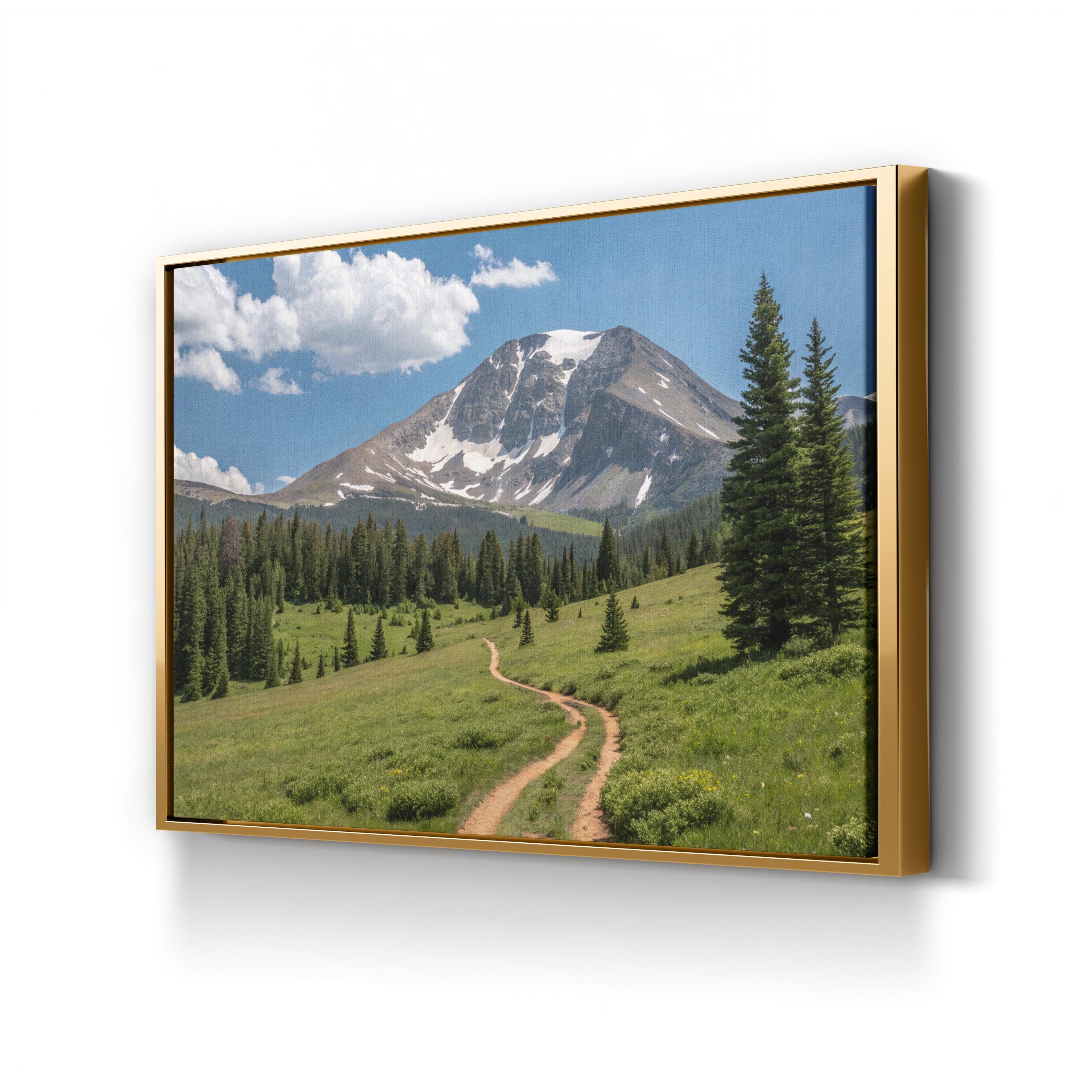 Mt. of the Holy Cross, Colorado – Vintage Photography Wall Art | Mountain Canvas Print