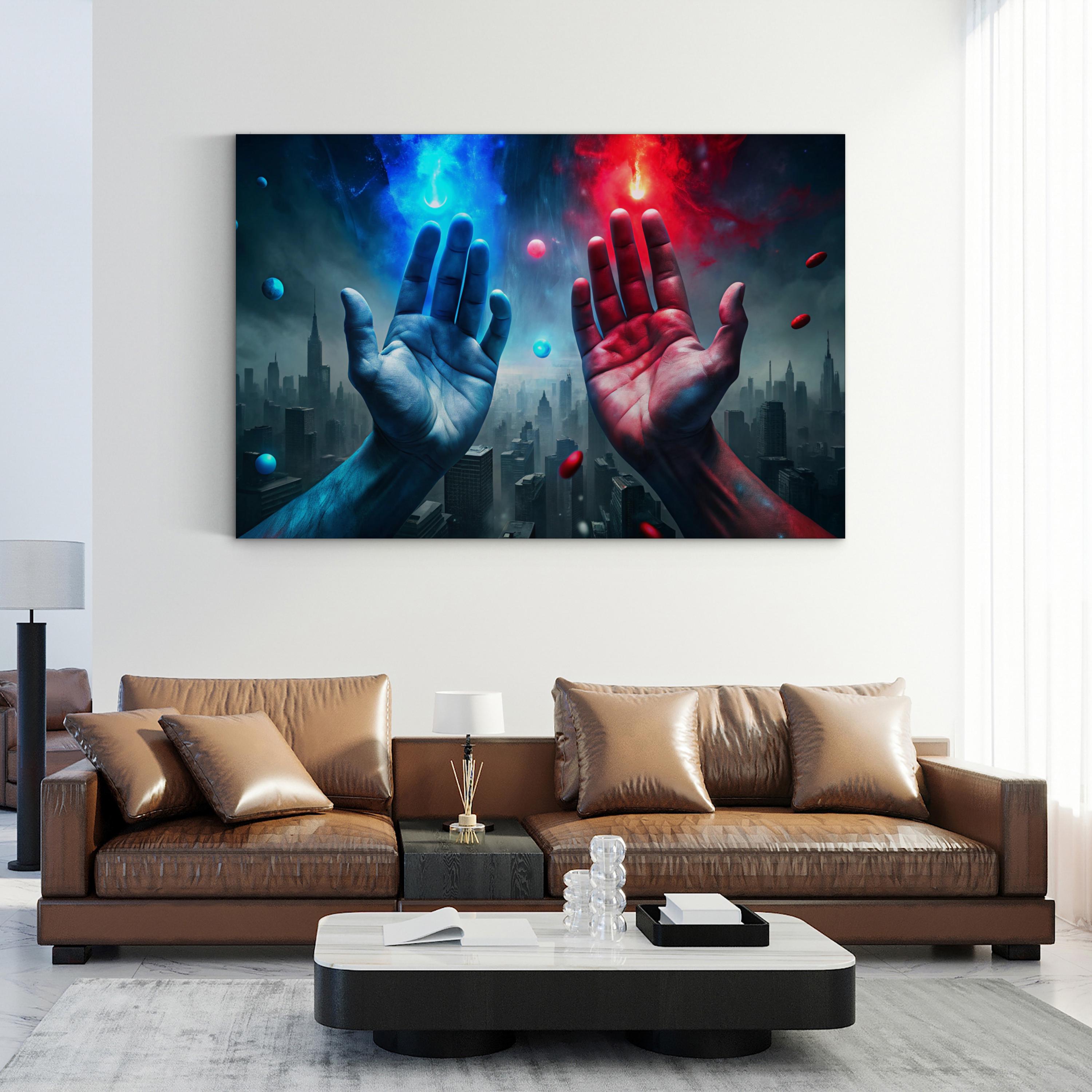 Choice – Motivational Abstract Canvas Print