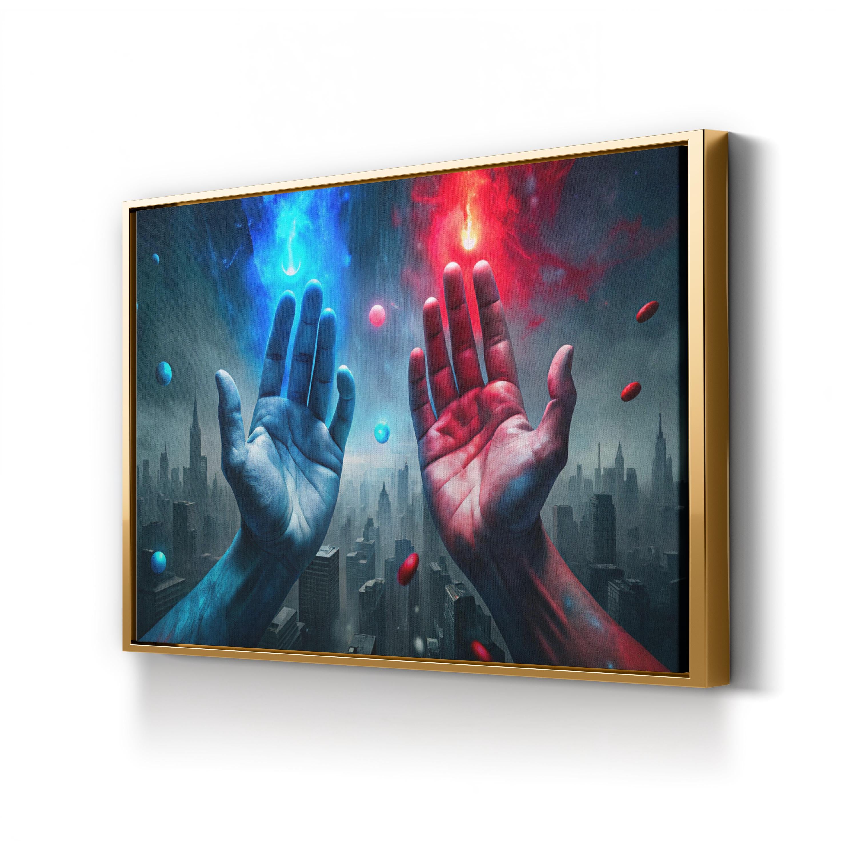 Choice – Motivational Abstract Canvas Print
