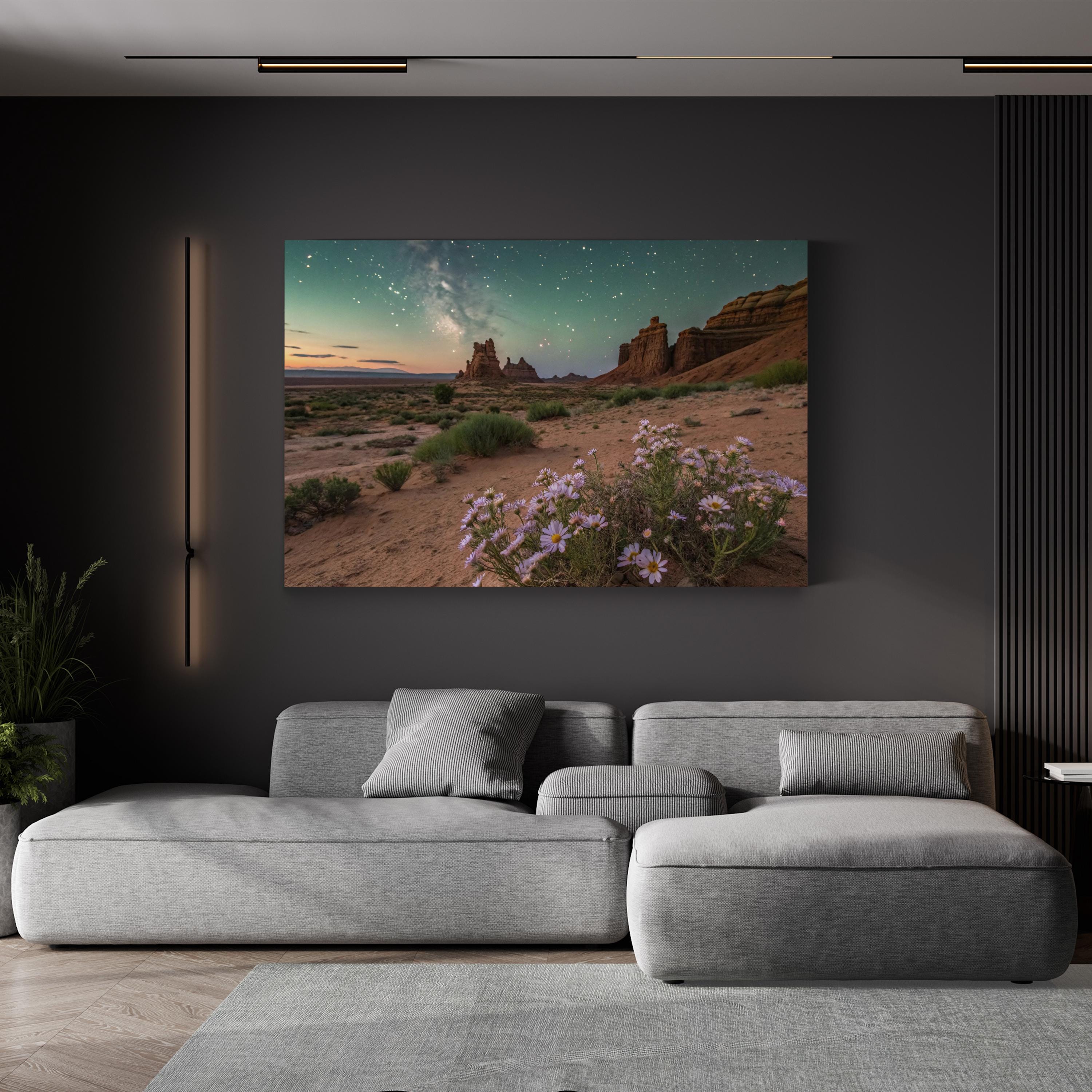 Goblin Valley Utah – Vintage Photography Wall Art | Desert Landscape Canvas Print