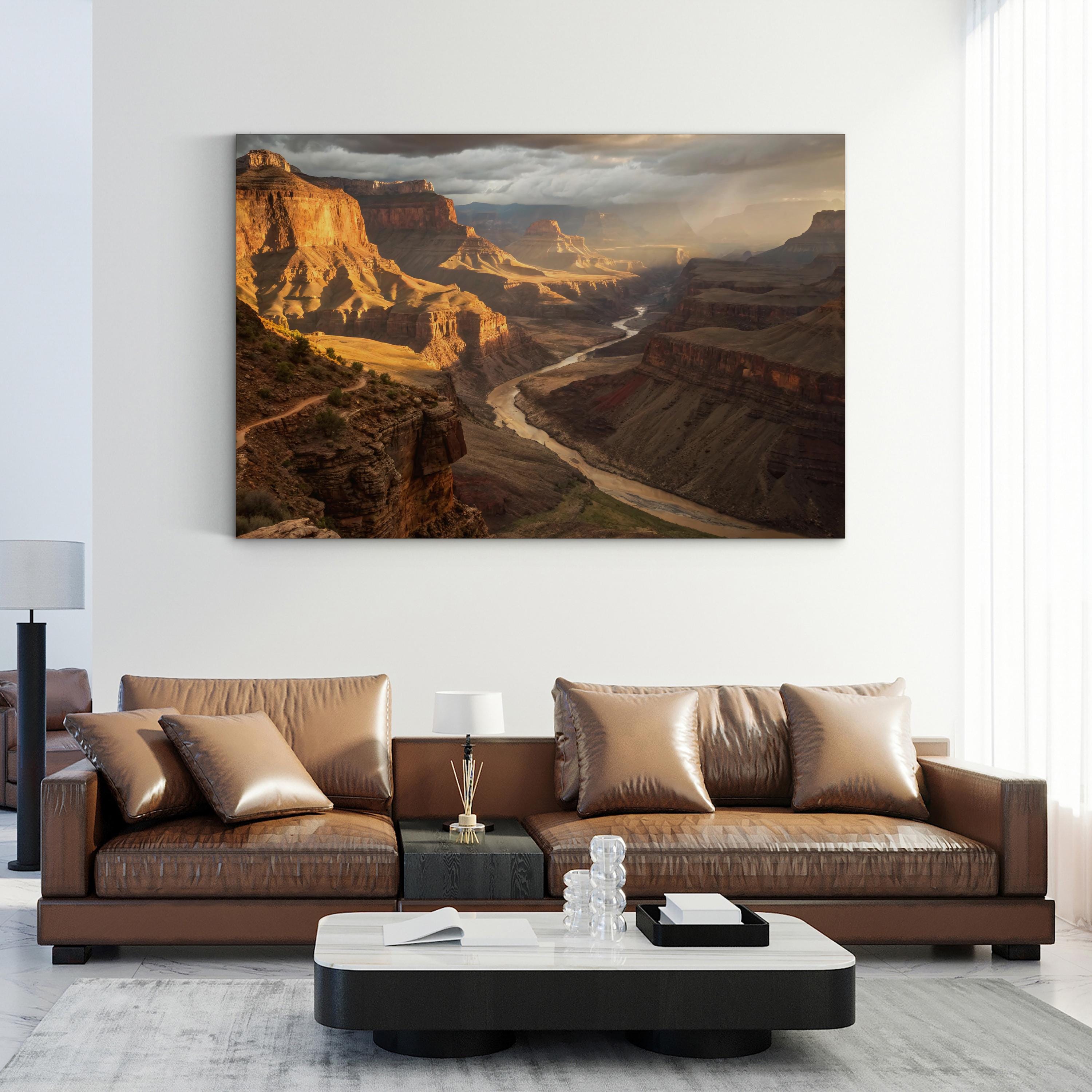 Grand Canyon Arizona – Vintage Photography Wall Art | Desert Landscape Canvas Print