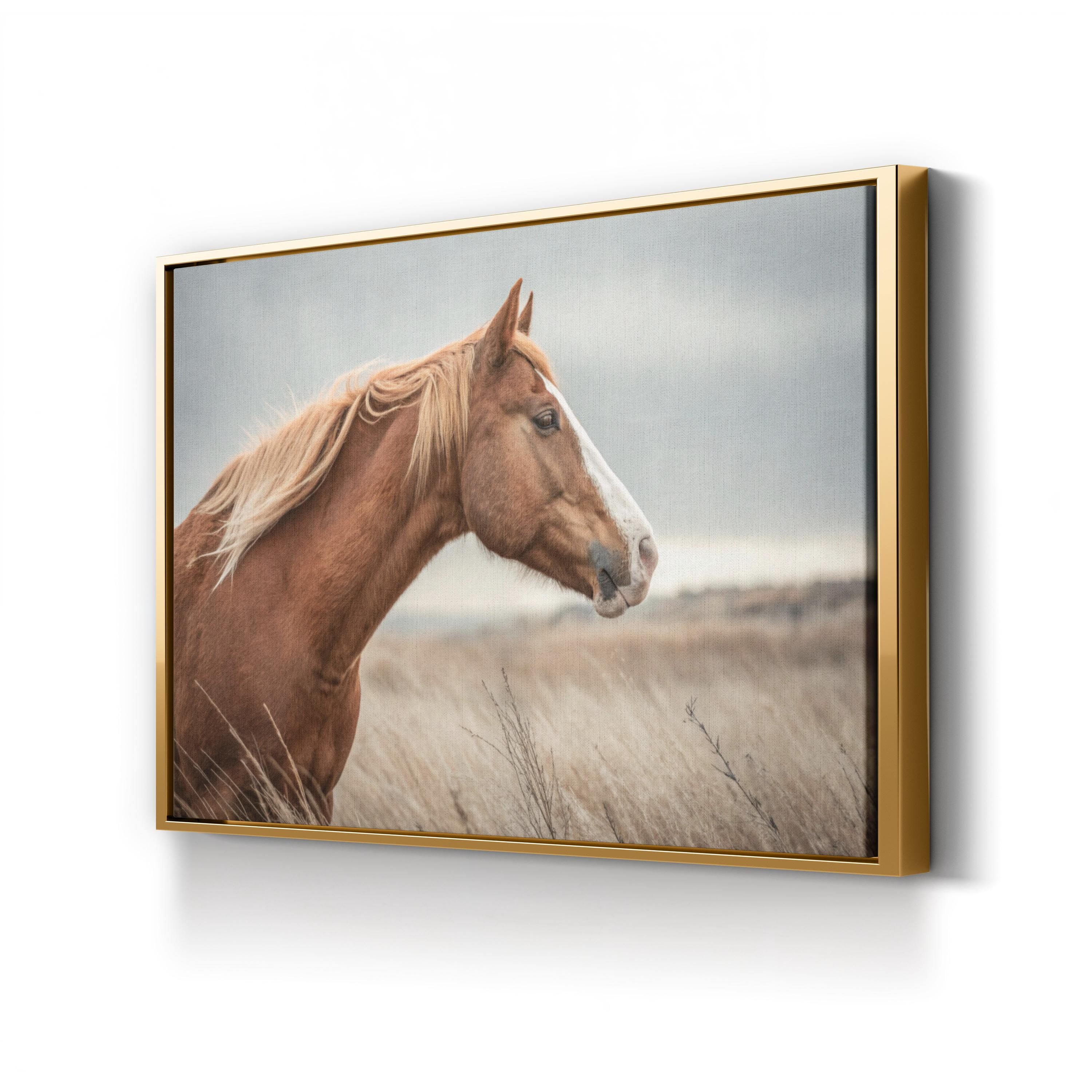 Western Horse – Vintage Photography Wall Art | Cowboy Canvas Print