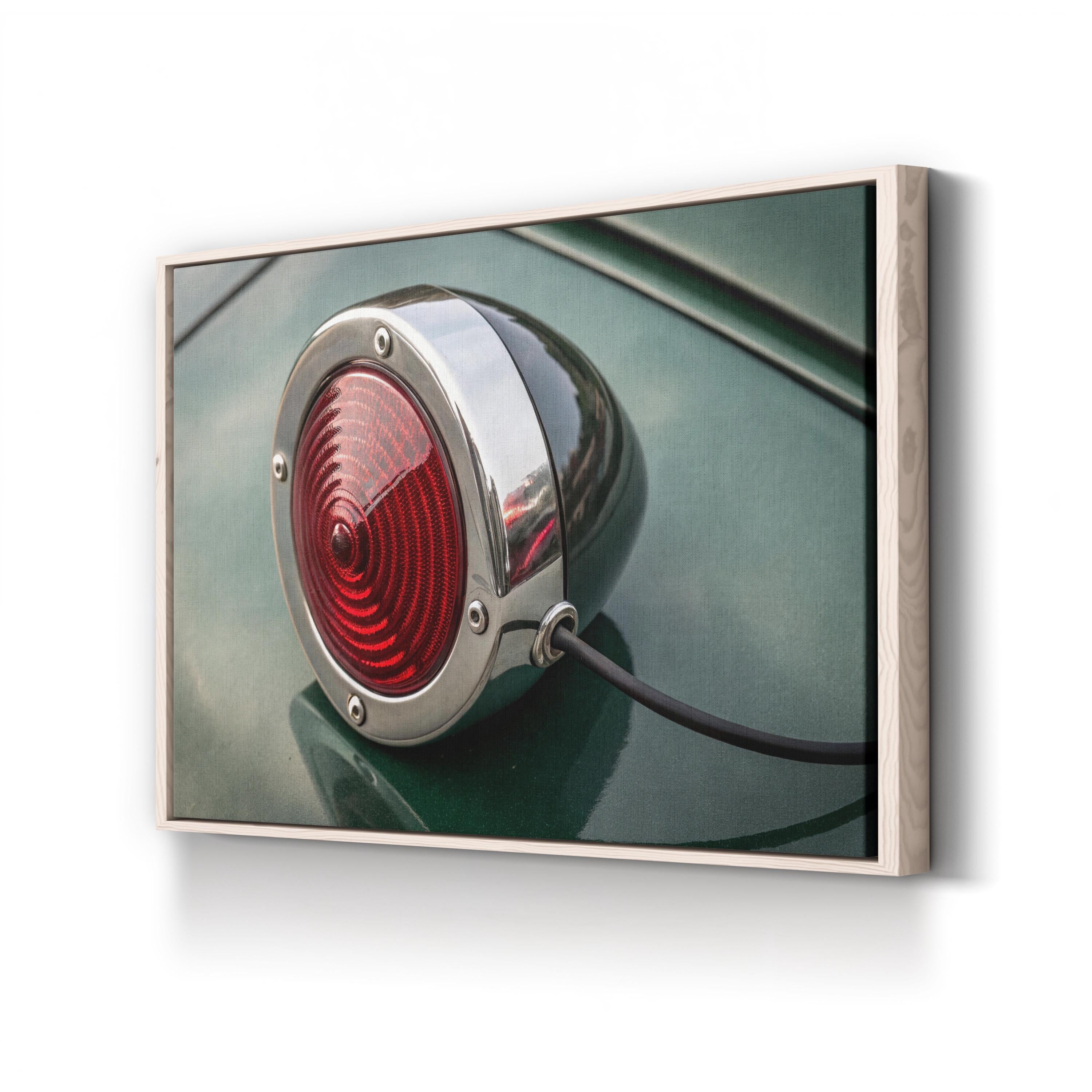 Vintage Car Tail Light – Vintage Photography Wall Art | Automotive Canvas Print