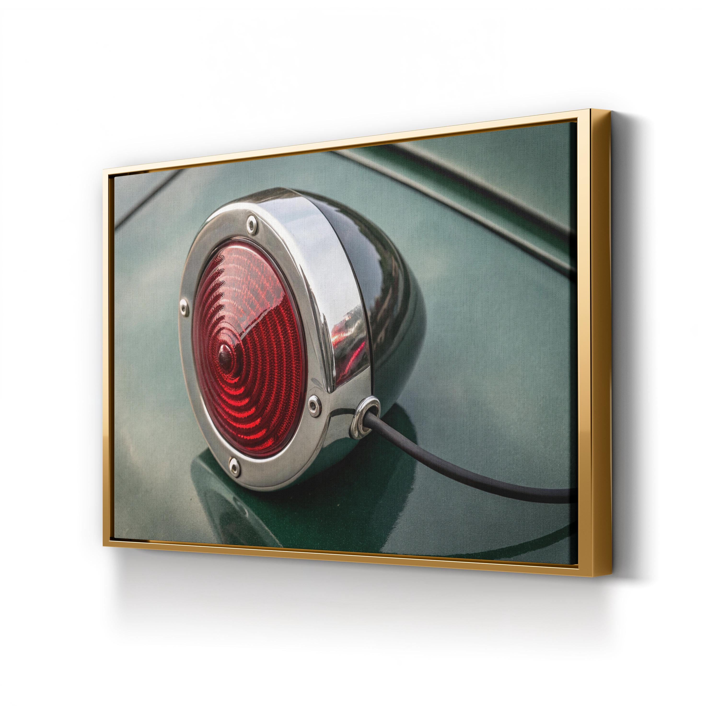 Vintage Car Tail Light – Vintage Photography Wall Art | Automotive Canvas Print