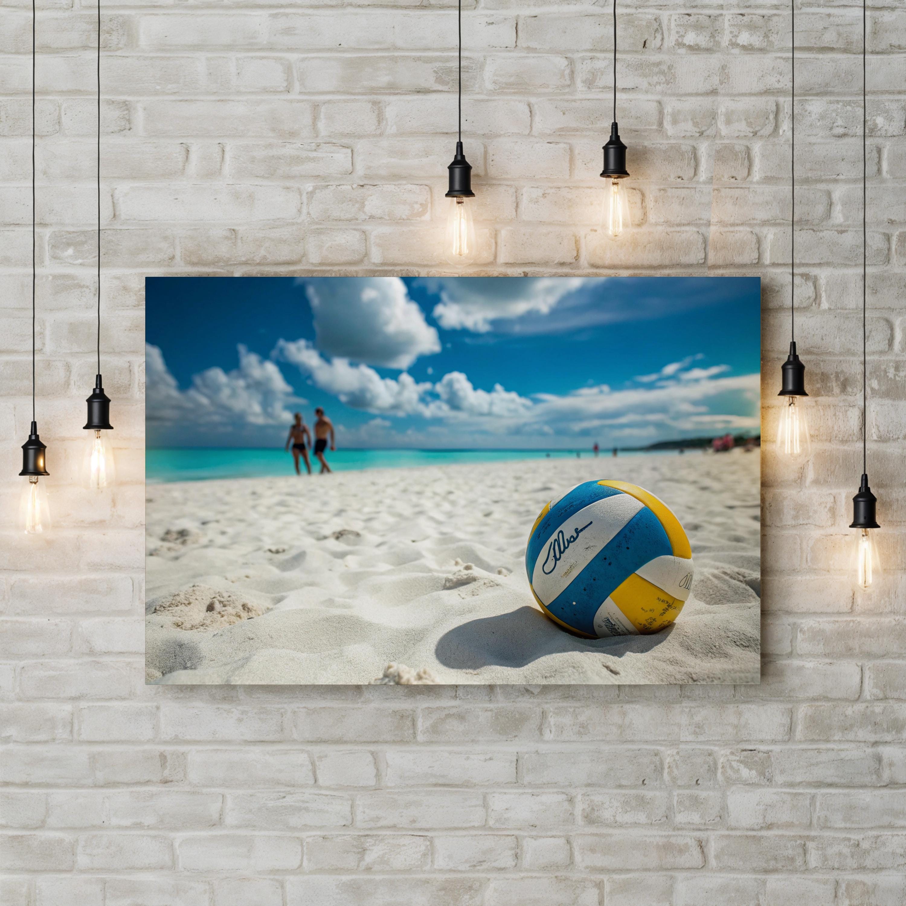 Miami Beach, Florida Volleyball ShorelineFlorida: Coastal Beach Photography