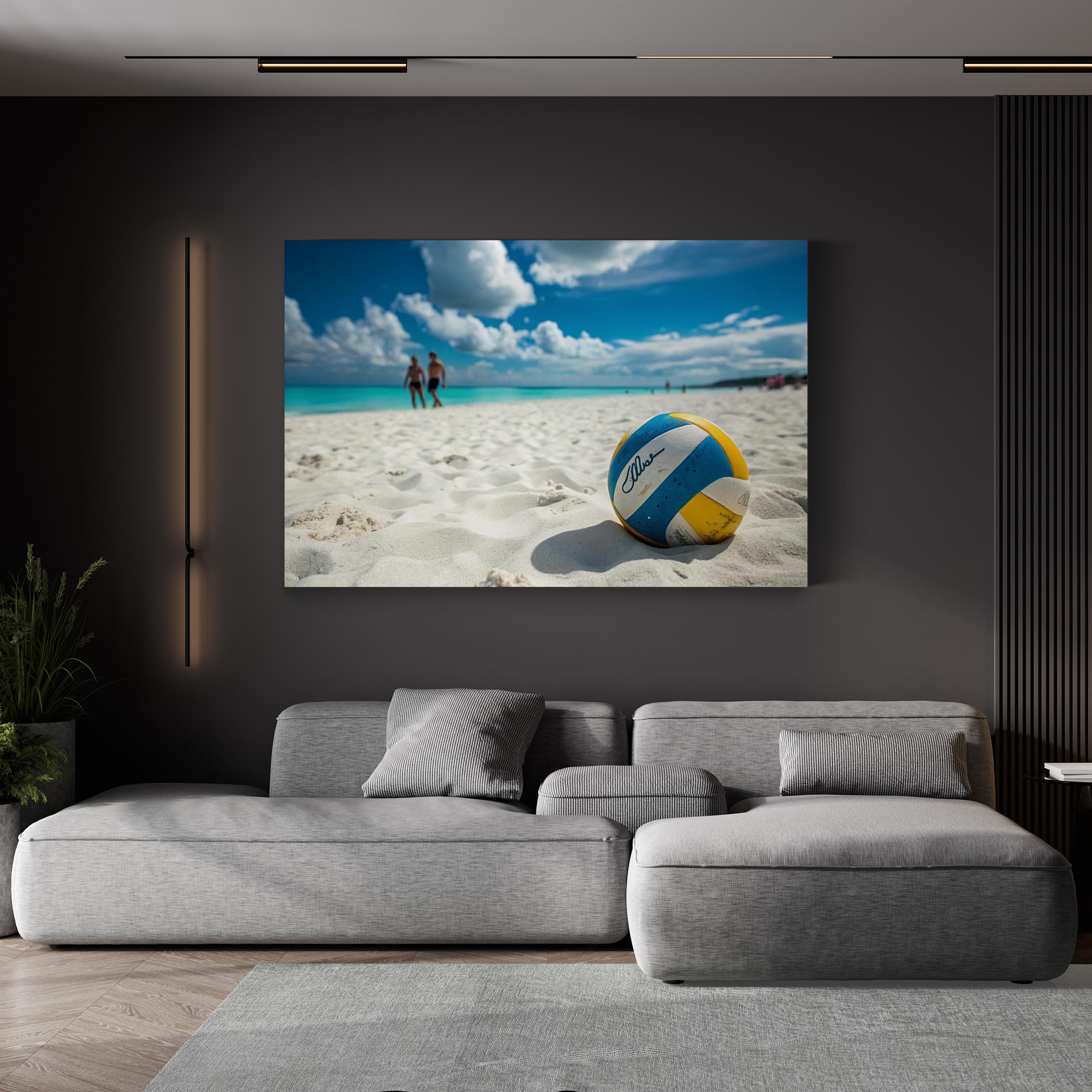 Miami Beach, Florida Volleyball ShorelineFlorida: Coastal Beach Photography
