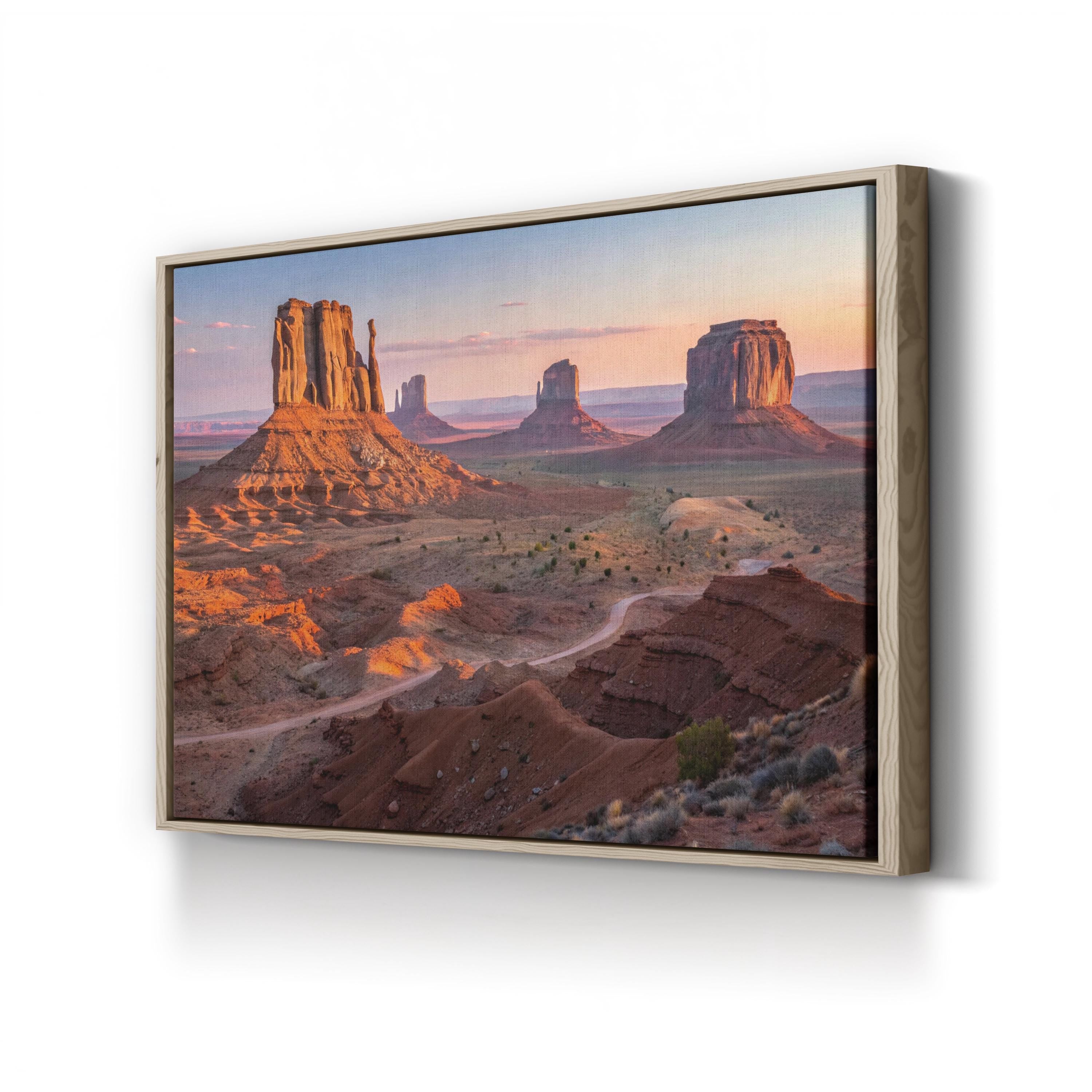 Monument Valley Arizona – Vintage Photography Wall Art | Desert Landscape Canvas Print