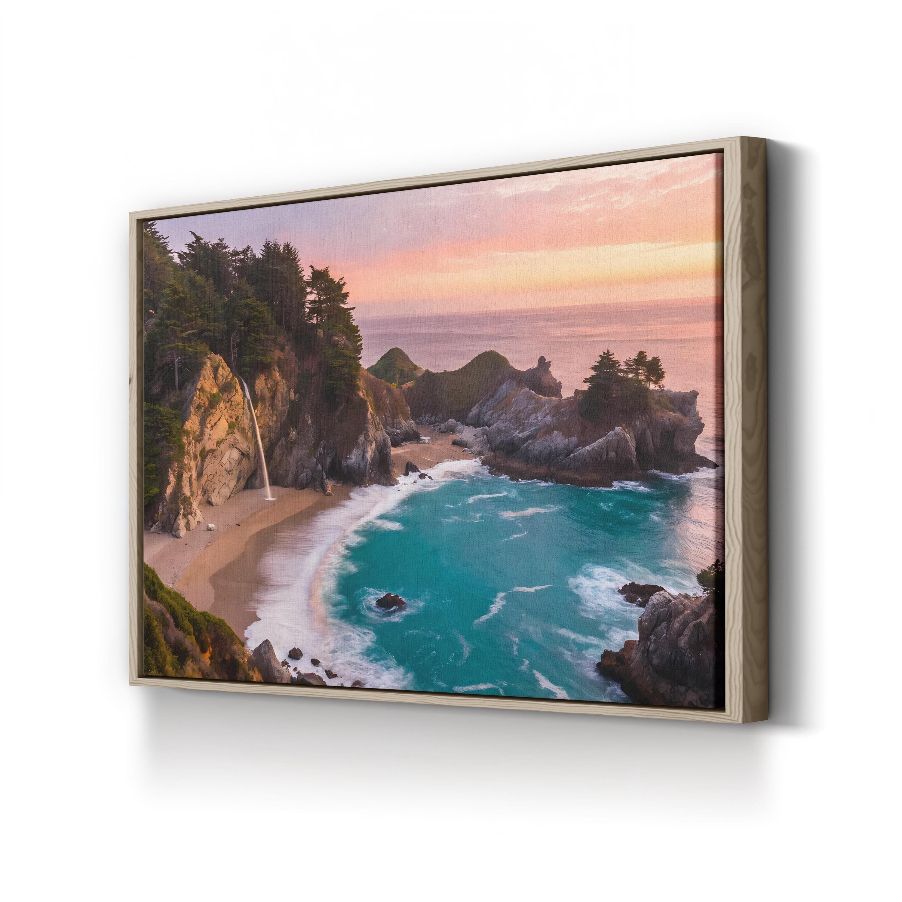 Big Sur Sunset Coastal Ocean View Wall Art