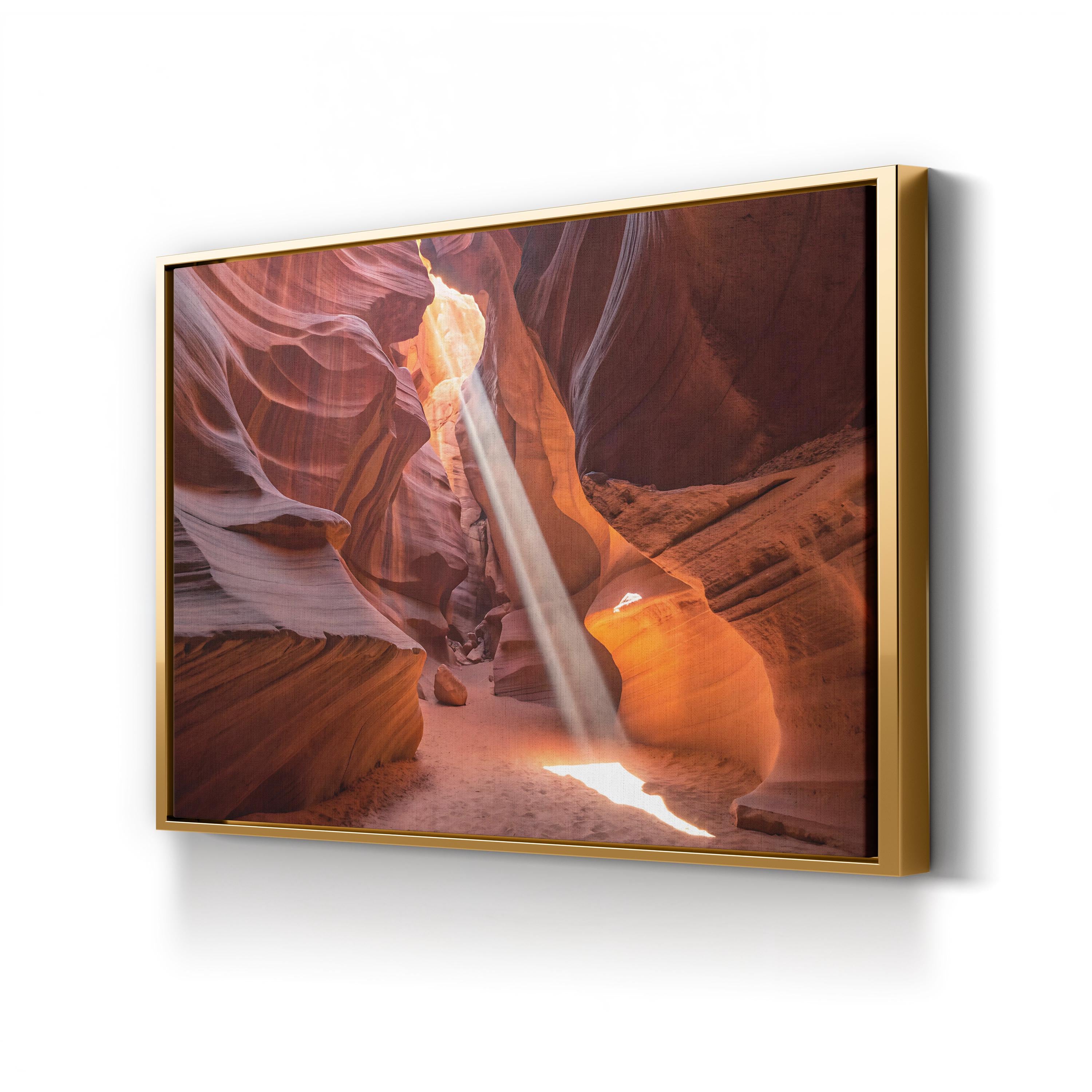 Abstract Geometric Terracotta Forms – Period Illustration Wall Art | Modern Bold Canvas Print