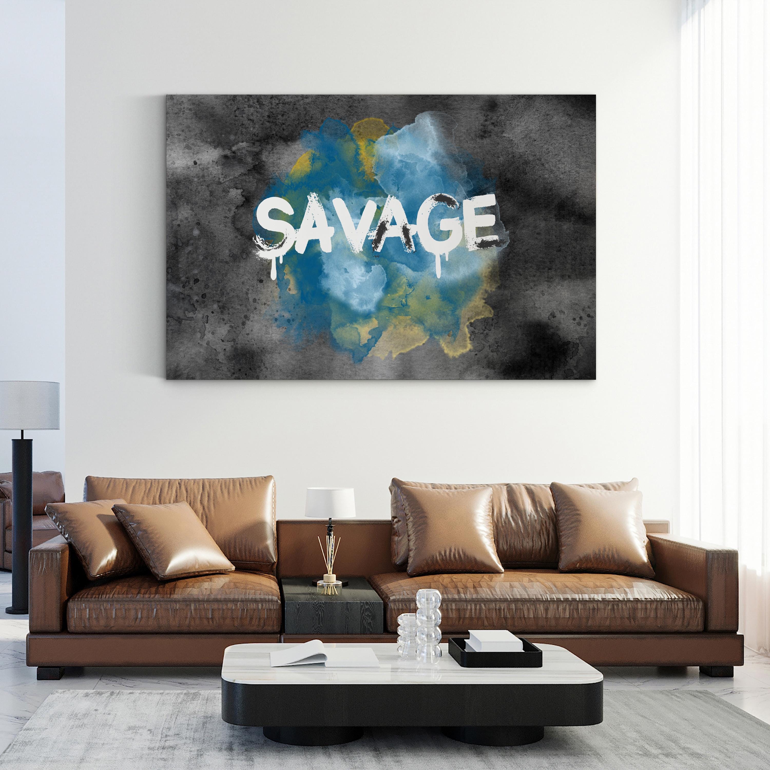 Savage II Graffiti Street Art Print – Pop Art Graffiti Canvas