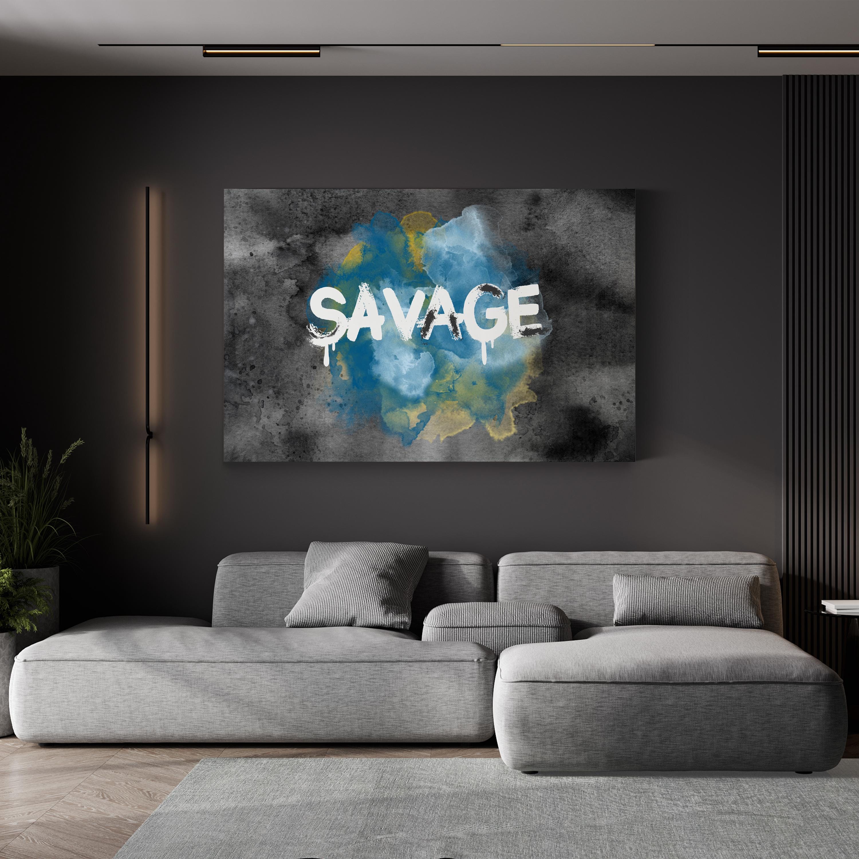 Savage II Graffiti Street Art Print – Pop Art Graffiti Canvas