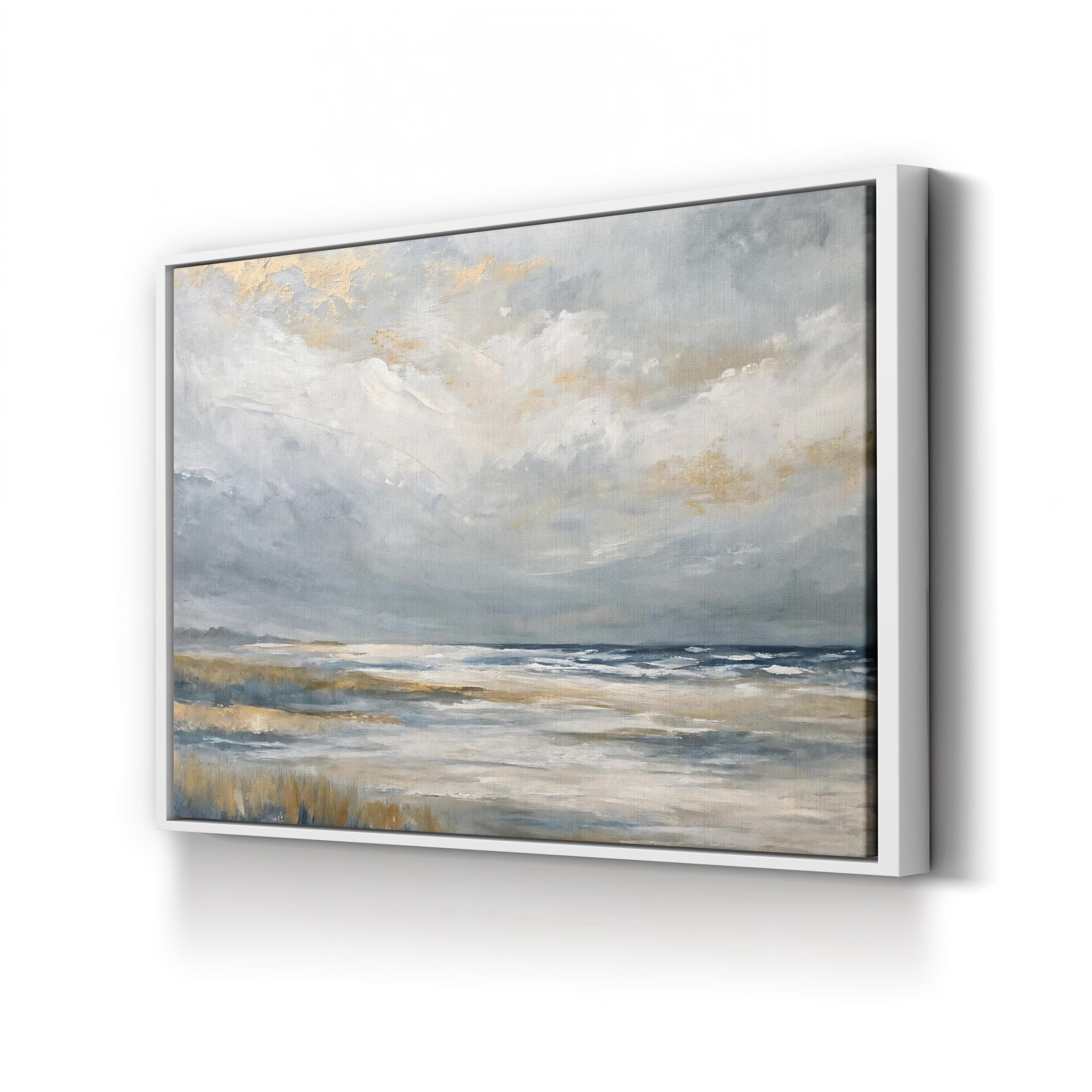 Distant Land II Wall Art by Wexford Home: Contemporary Coastal Seascape