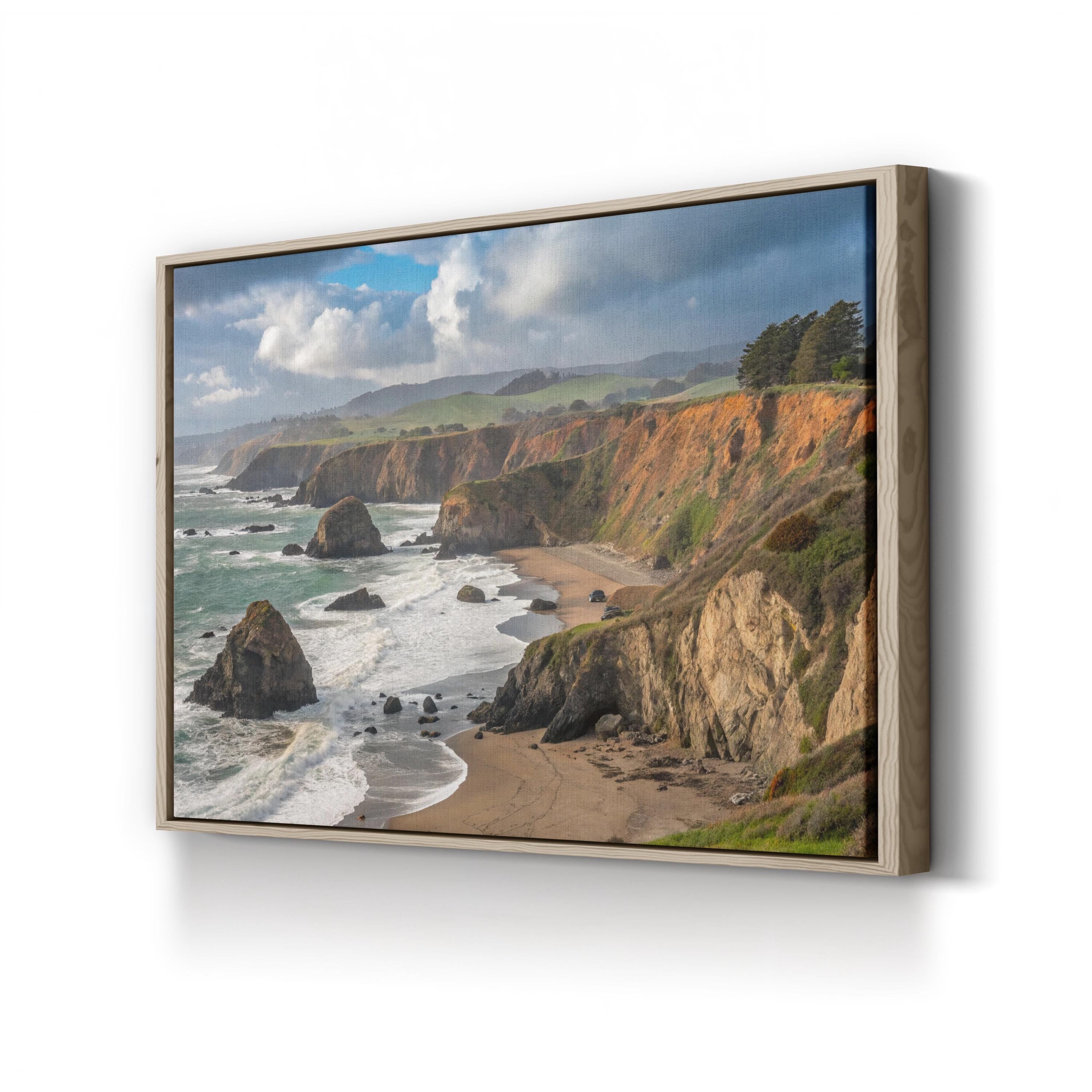 Coastal Cliff Beach landscape Art Photography