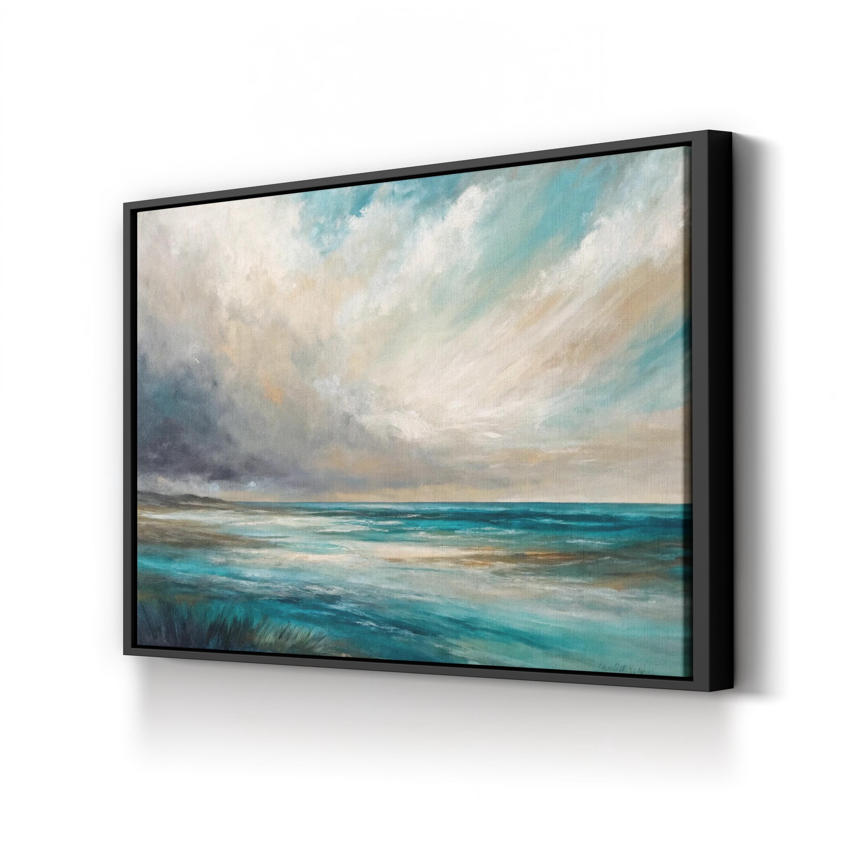 Abstract Ocean Seascape in the Pacific Coast: Contemporary Coastal Photography