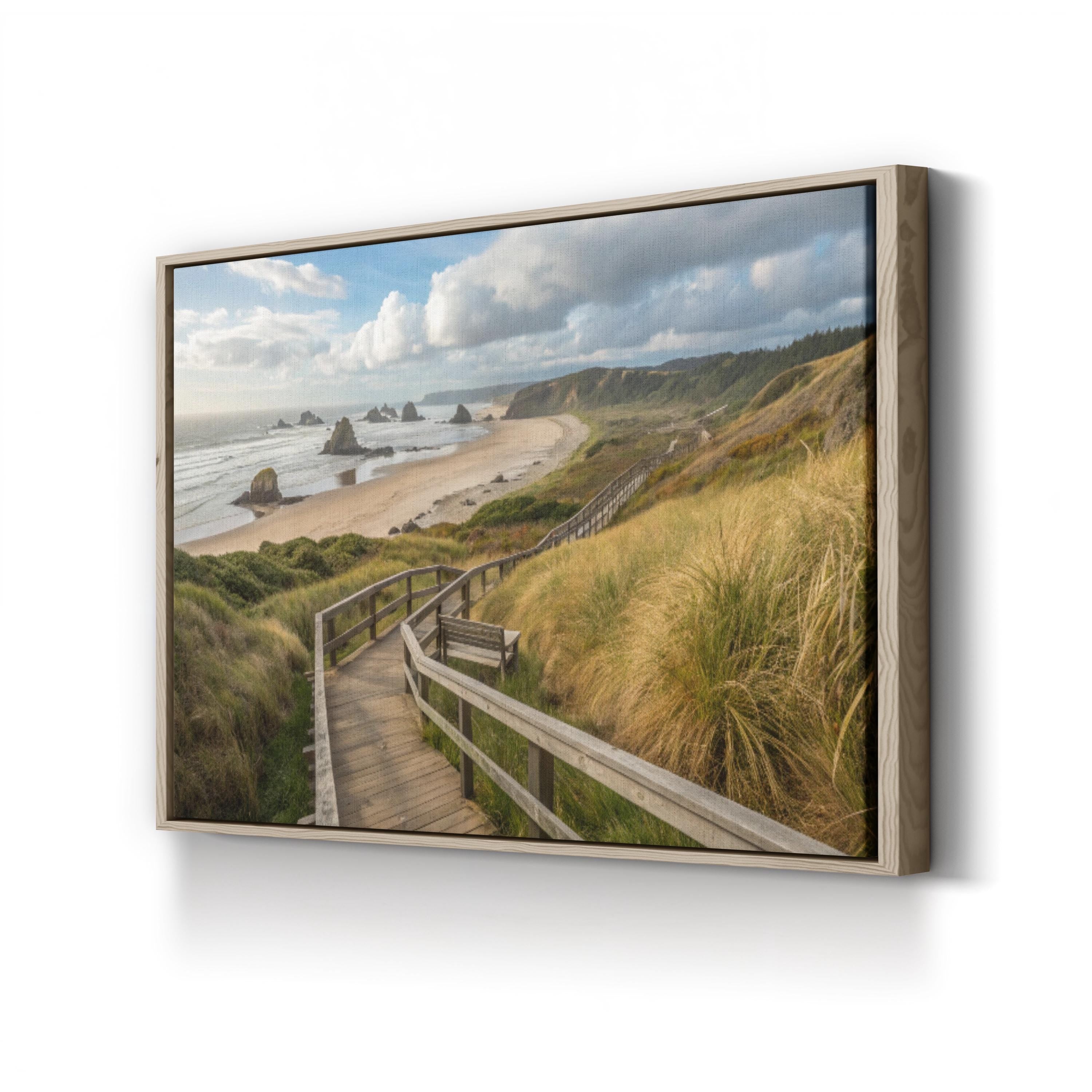 Bandon Beach Canvas Print — Coastal Landscape Photography Wall Art