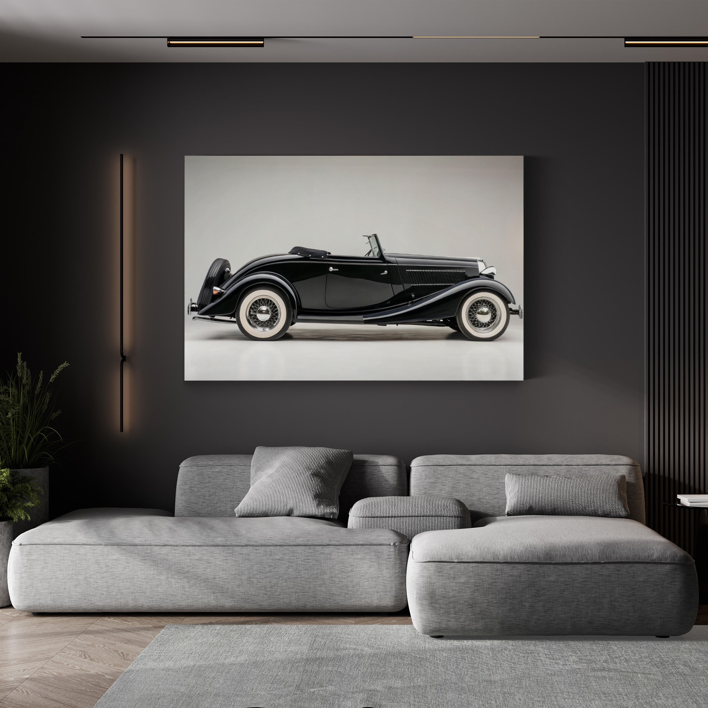 Edsel Ford Model 40 Speedster, 1934 – Vintage Photography Wall Art | Classic Automotive Canvas Print