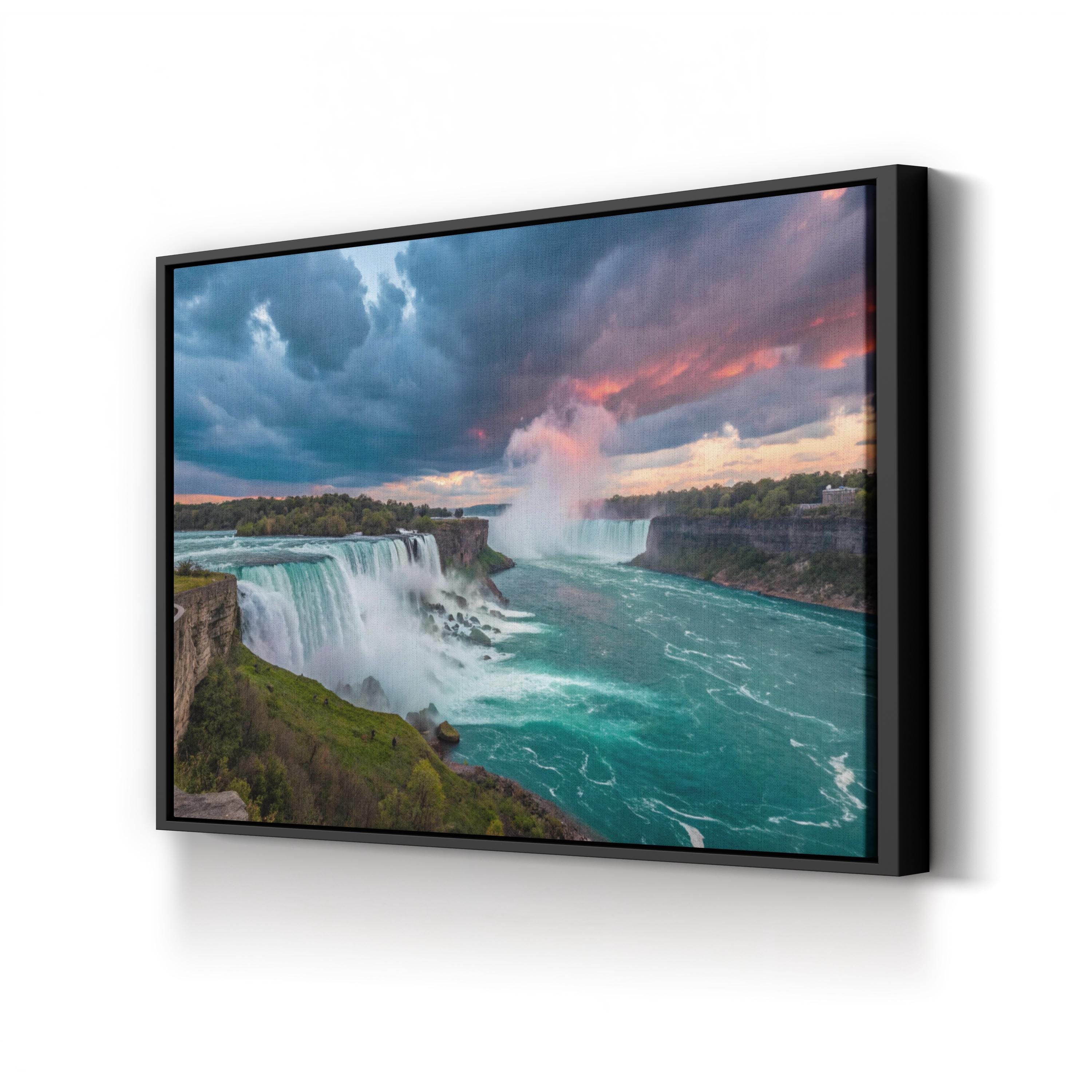 Niagara Falls Canvas Print | Niagara Falls, New York–Ontario Iconic Landscape Wall Art