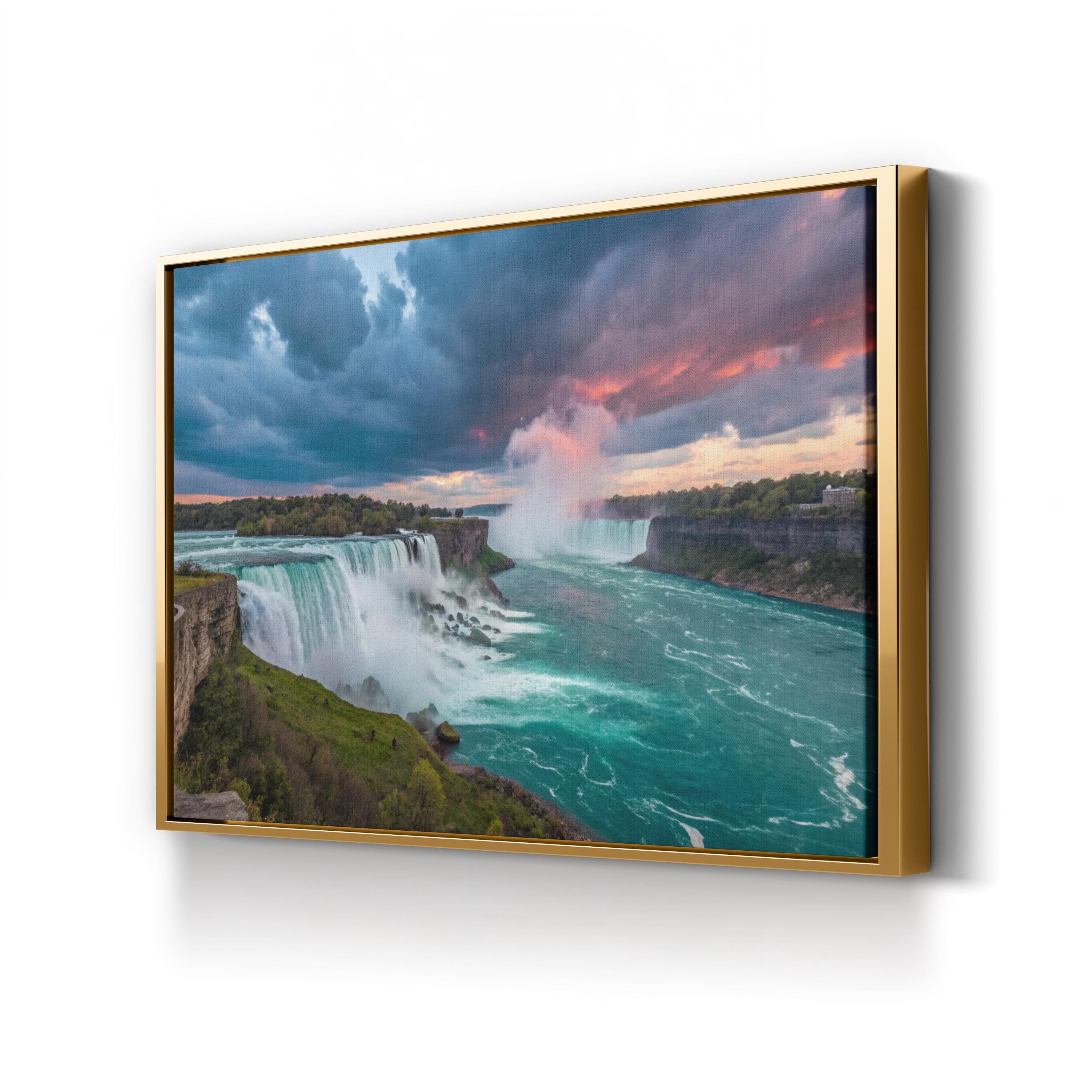 Niagara Falls Canvas Print | Niagara Falls, New York–Ontario Iconic Landscape Wall Art