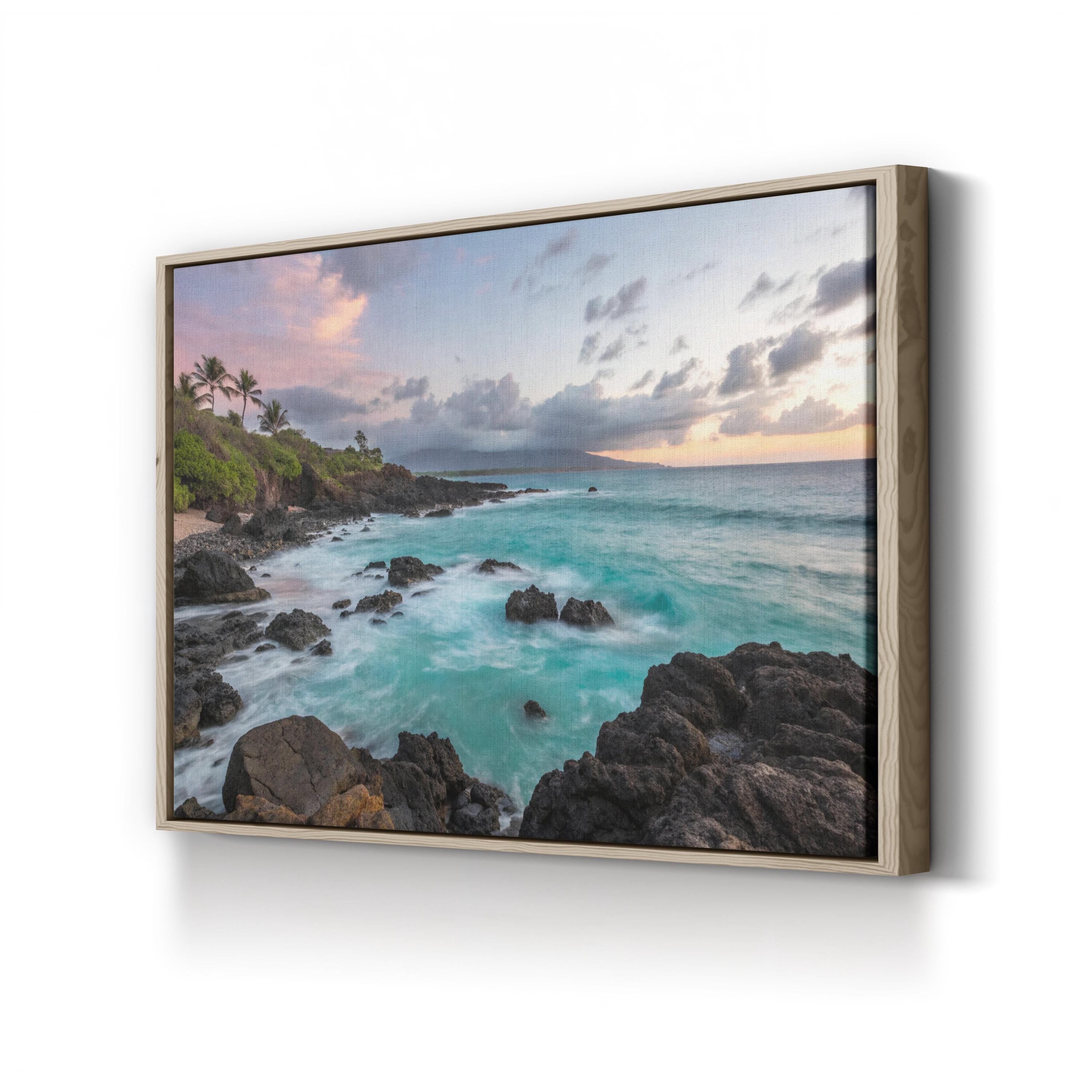 Pastel Ocean Beach at Peninsula State Park, Wisconsin Wall Art: Coastal Landscape Canvas
