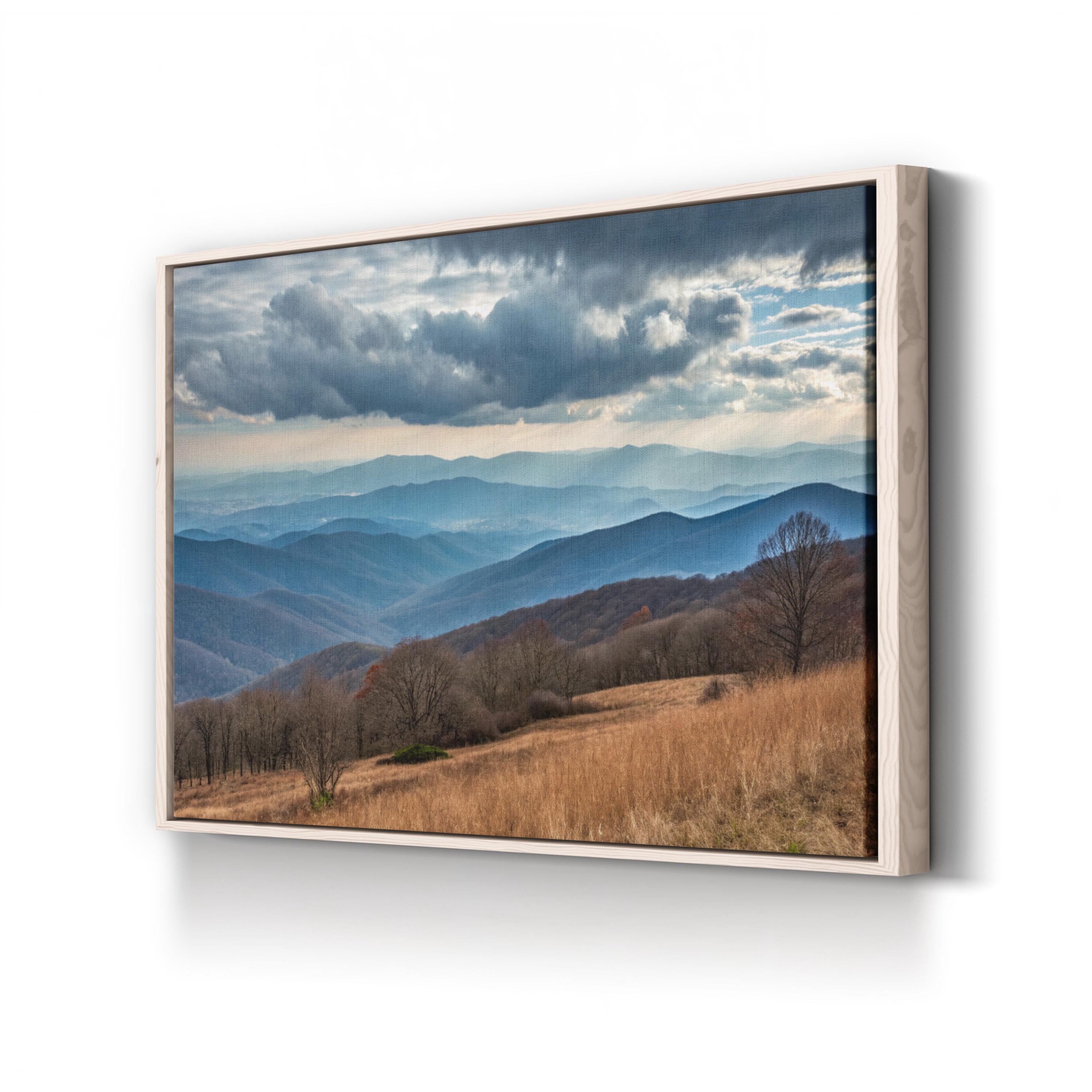 Shenandoah Valley – Vintage Photography Wall Art | Mountain Landscape Canvas Print