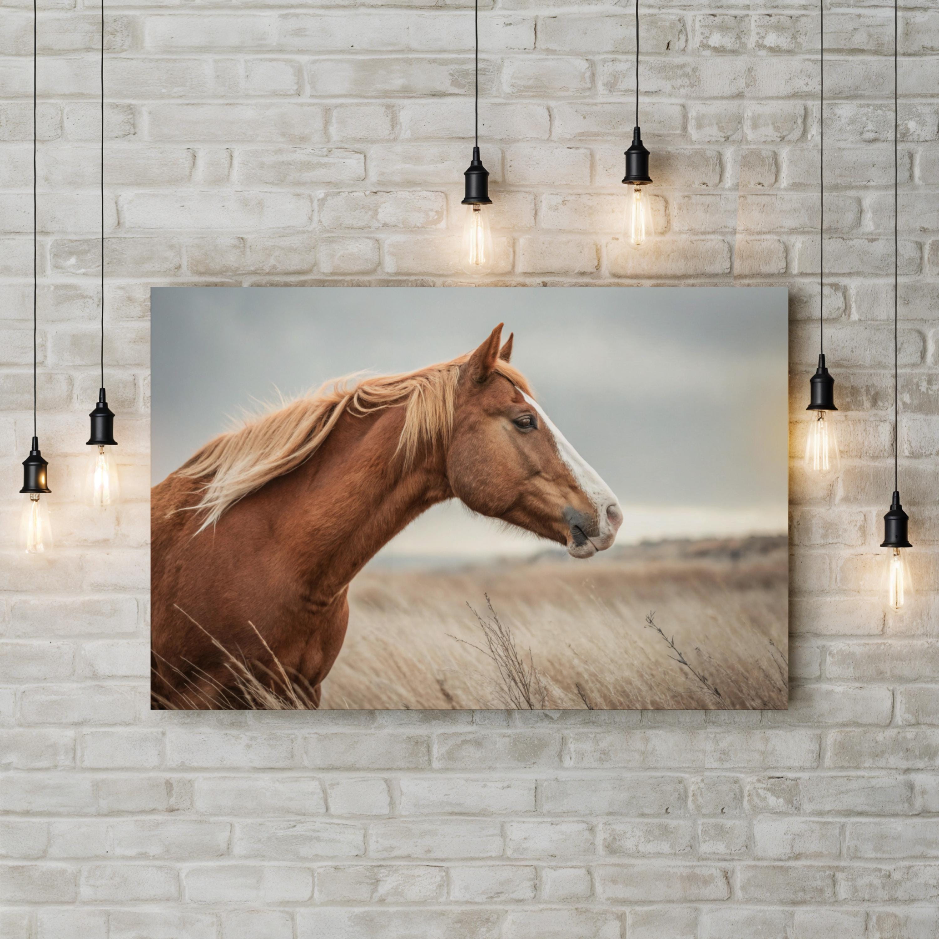 Western Horse – Vintage Photography Wall Art | Cowboy Canvas Print