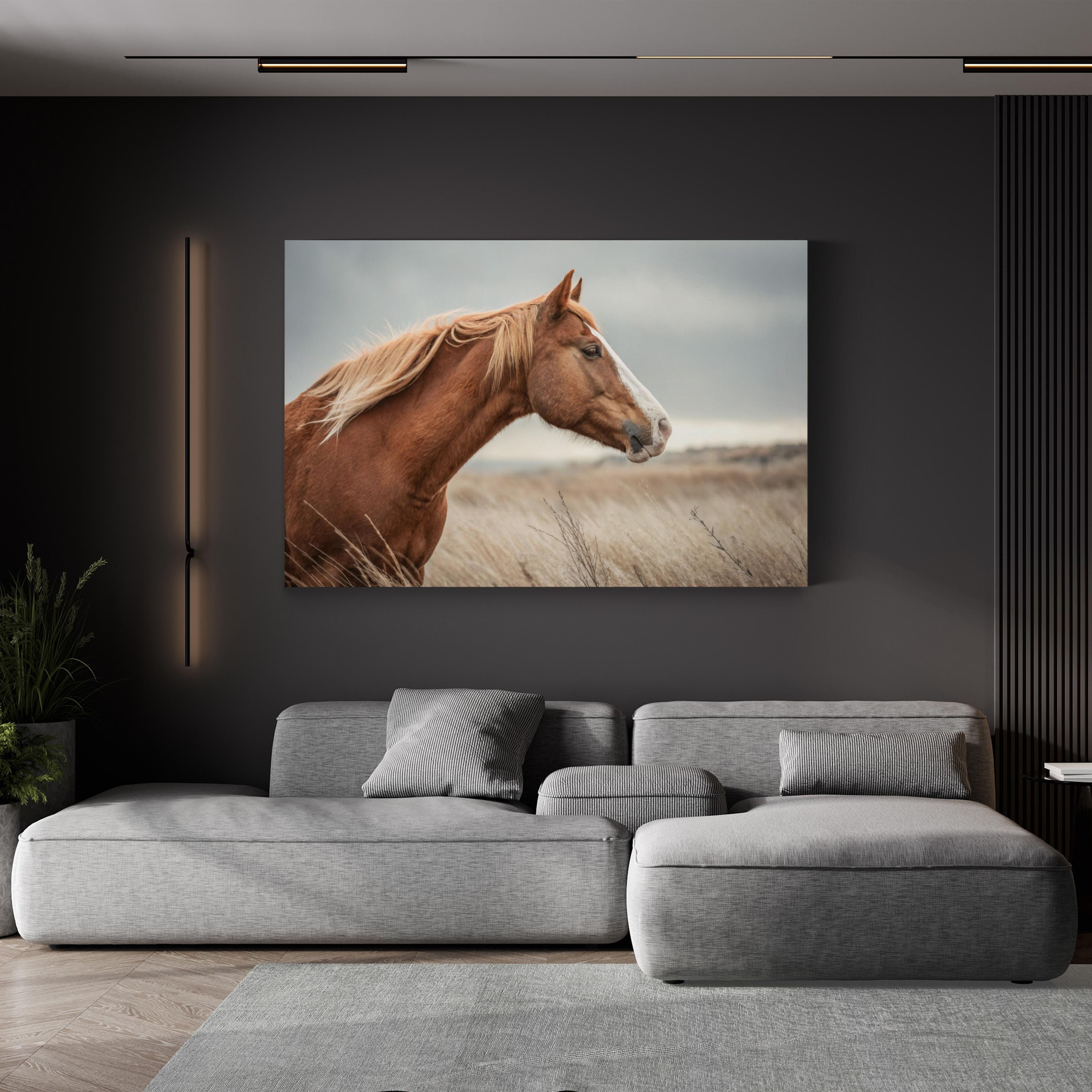 Western Horse – Vintage Photography Wall Art | Cowboy Canvas Print