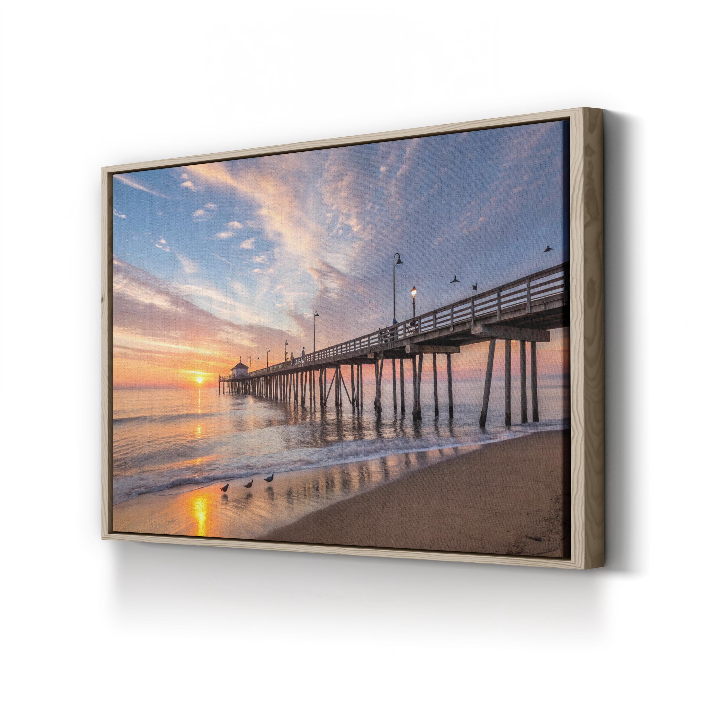 Virginia Beach Sunrise Pier: Virginia Beach, Virginia Coastal Ocean Photography