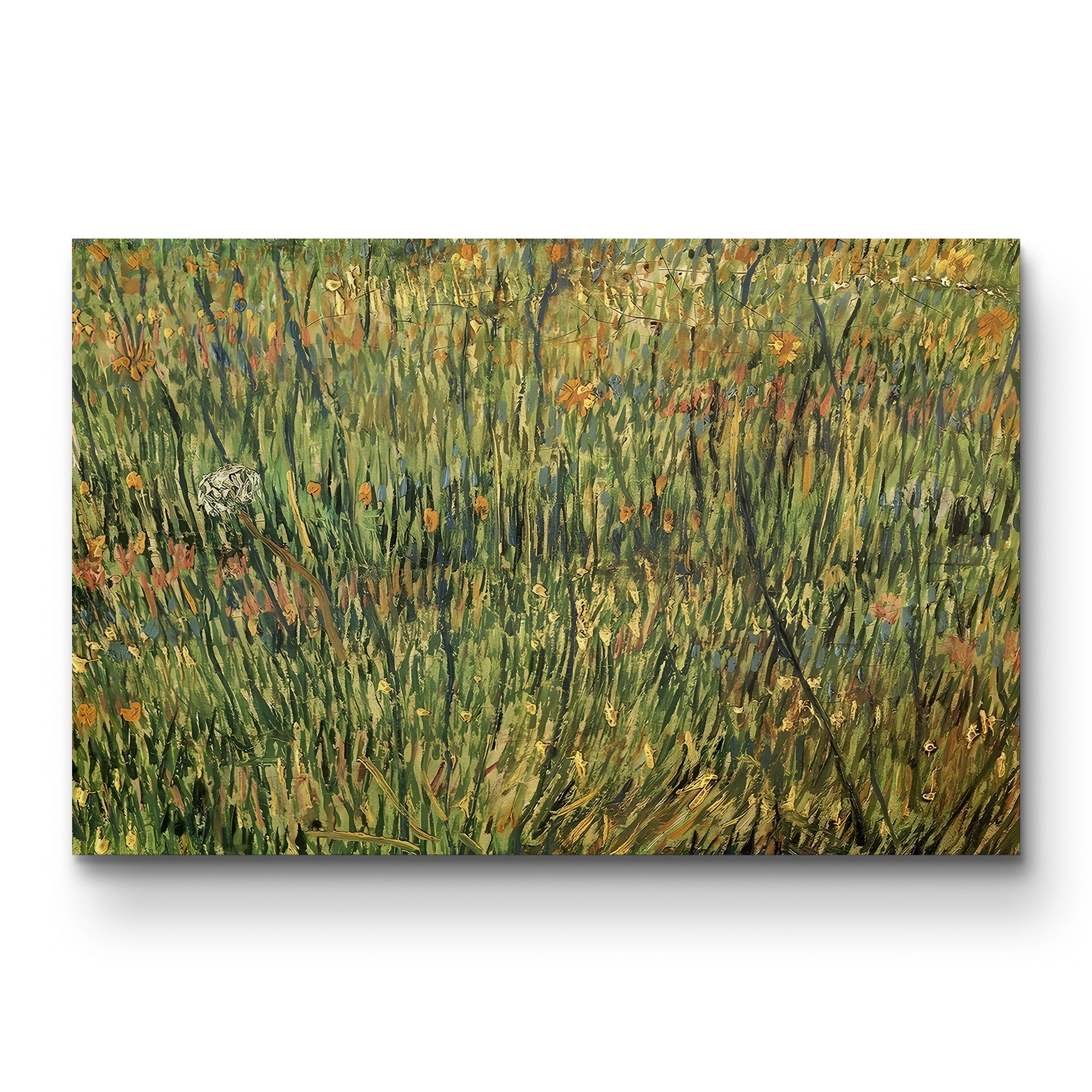 Pasture in Bloom – Vincent van Gogh Wall Art | Post-Impressionist Spring Landscape Canvas Print