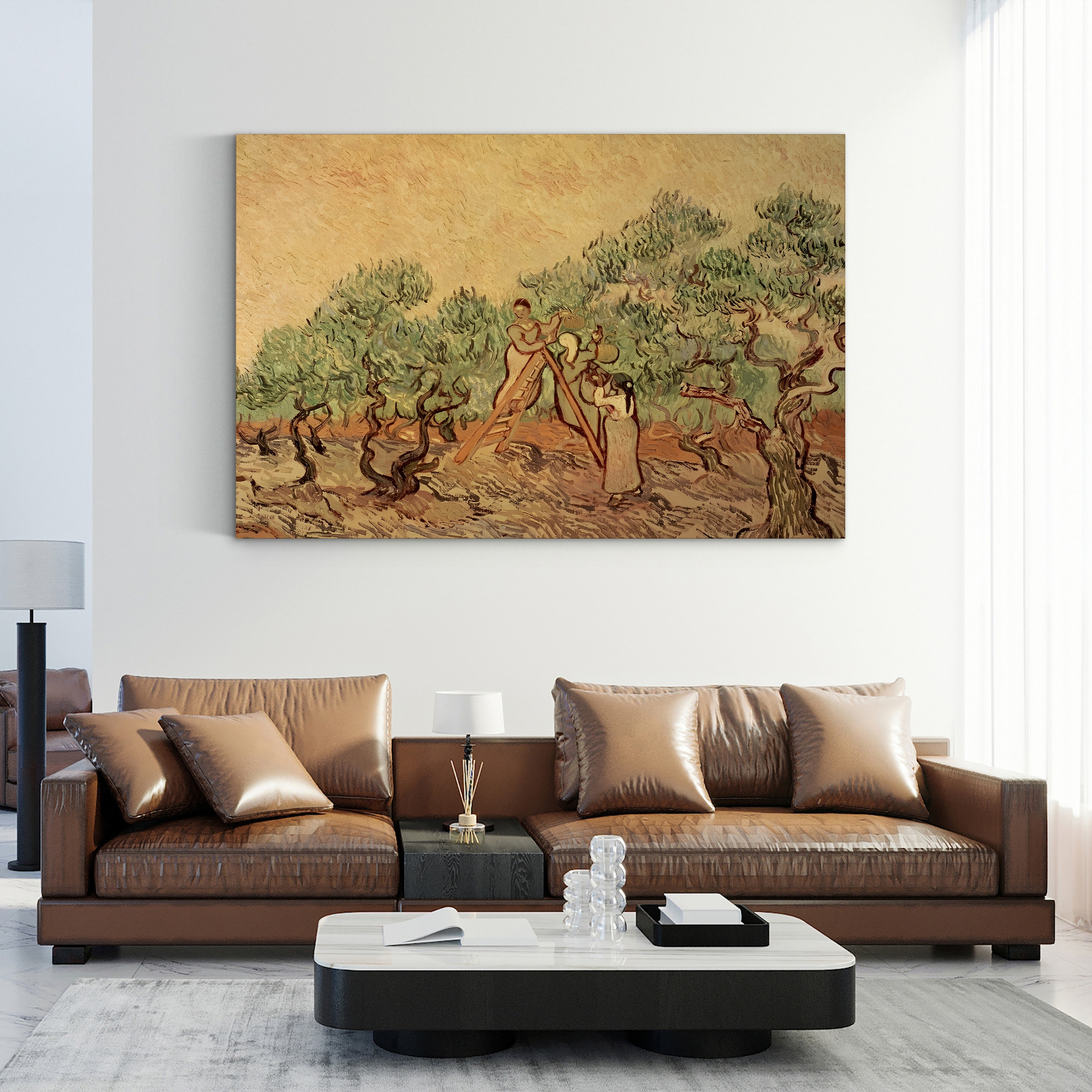 The Olive Grove, 1889 (II) – Vincent van Gogh Wall Art | Post-Impressionist Saint-Rémy Canvas Print