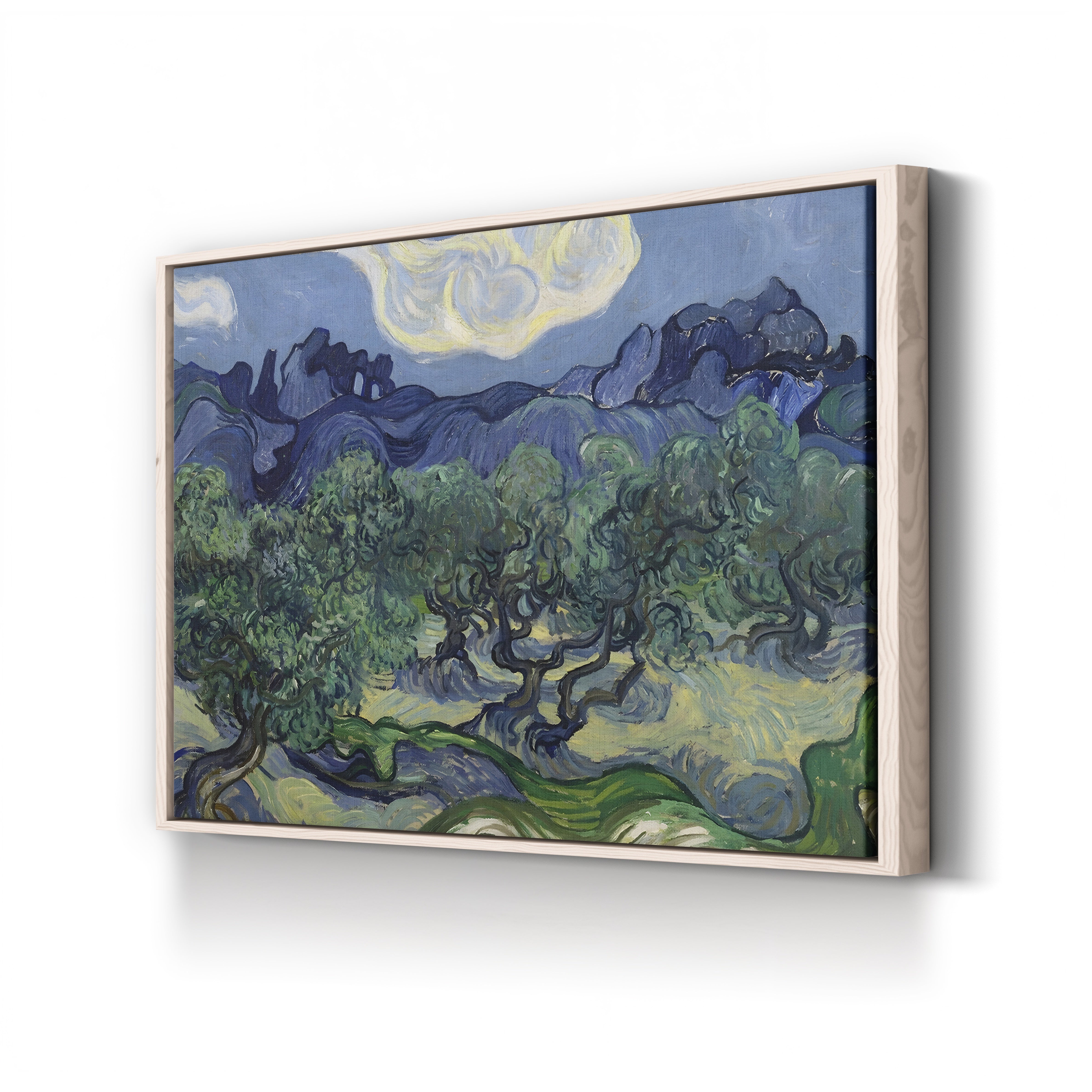 The Olive Trees, 1889 – Vincent van Gogh Wall Art | Post-Impressionist Saint-Rémy Landscape Canvas Print