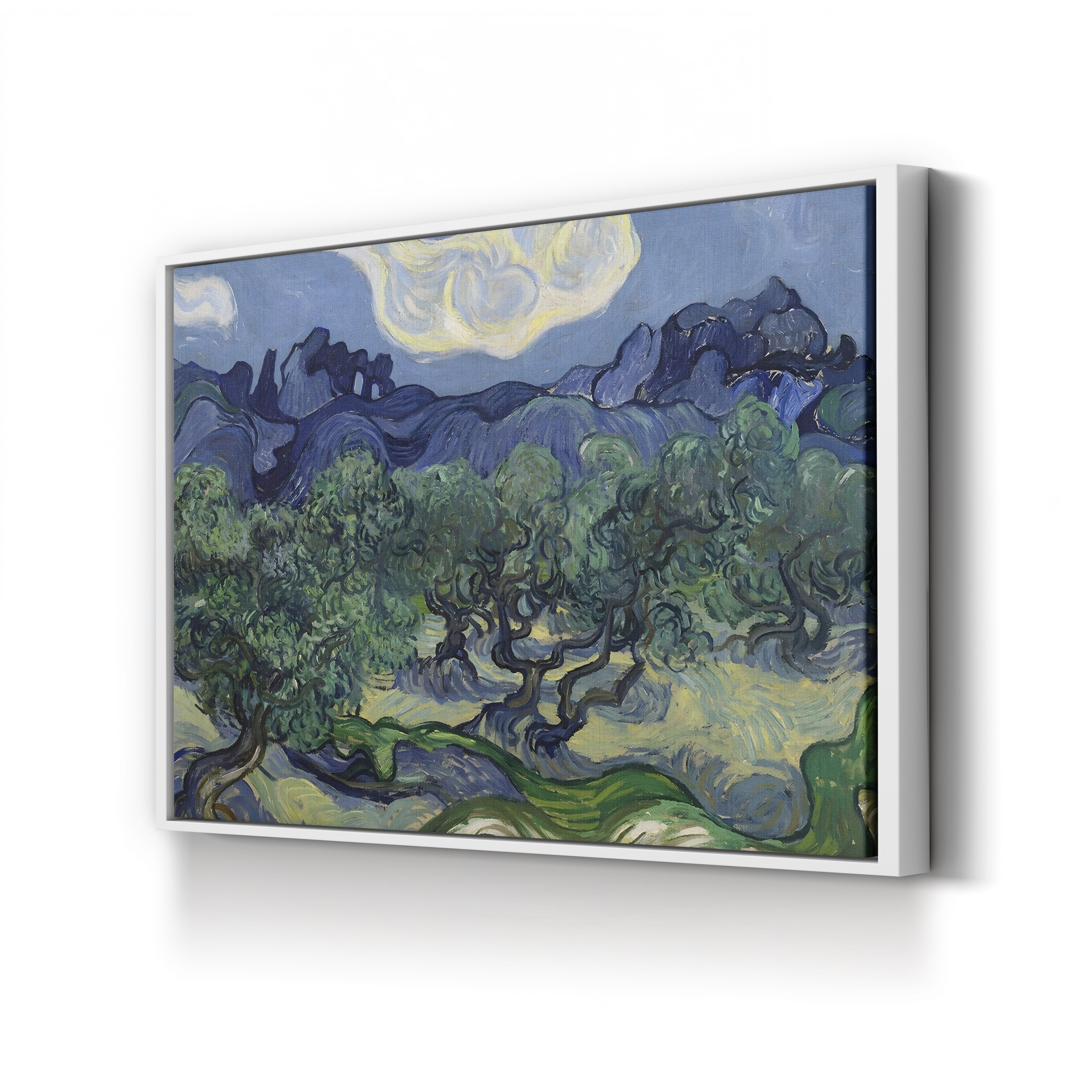 The Olive Trees, 1889 – Vincent van Gogh Wall Art | Post-Impressionist Saint-Rémy Landscape Canvas Print