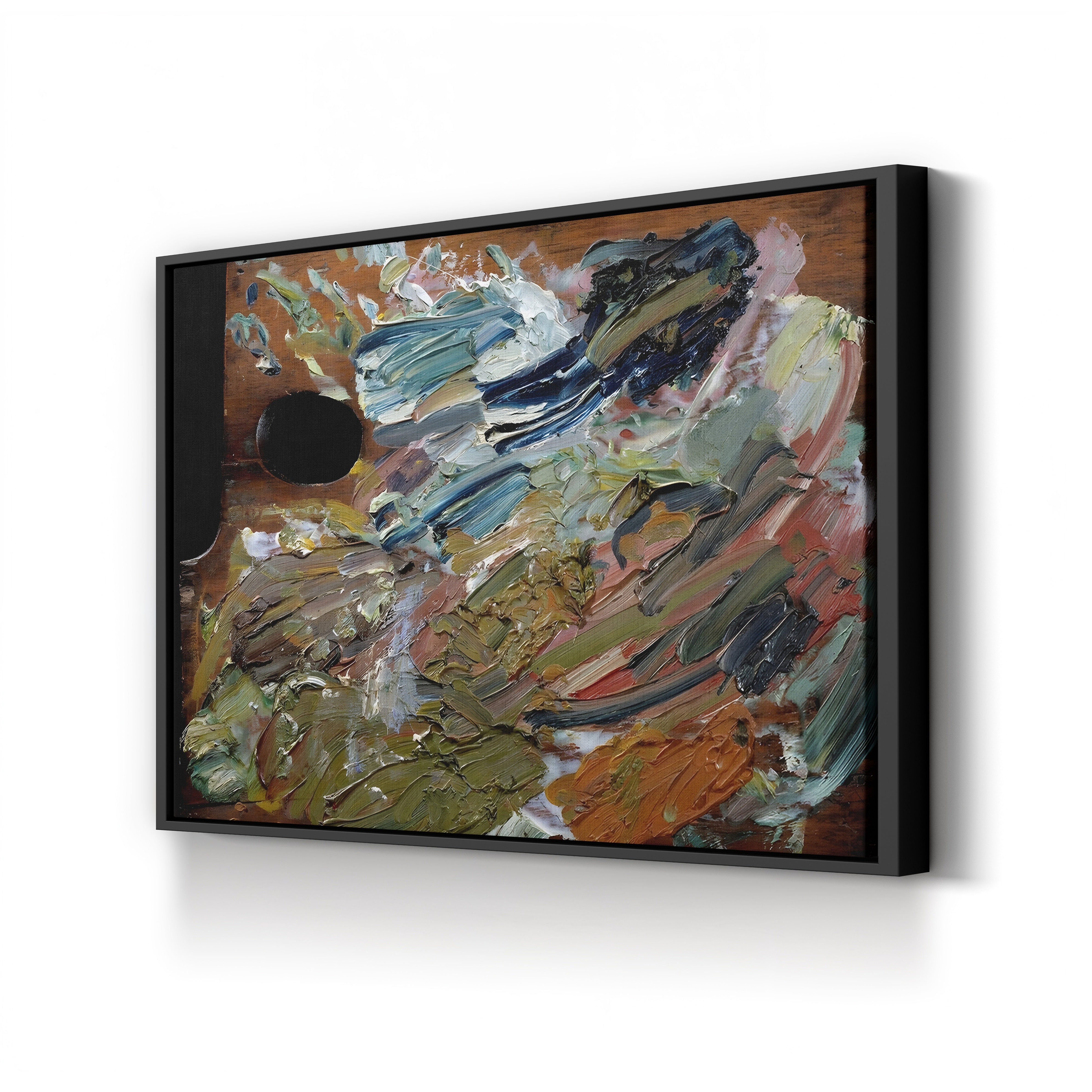 The Palette of Vincent van Gogh – Vincent van Gogh Wall Art | Post-Impressionist Artist Still Life Canvas Print