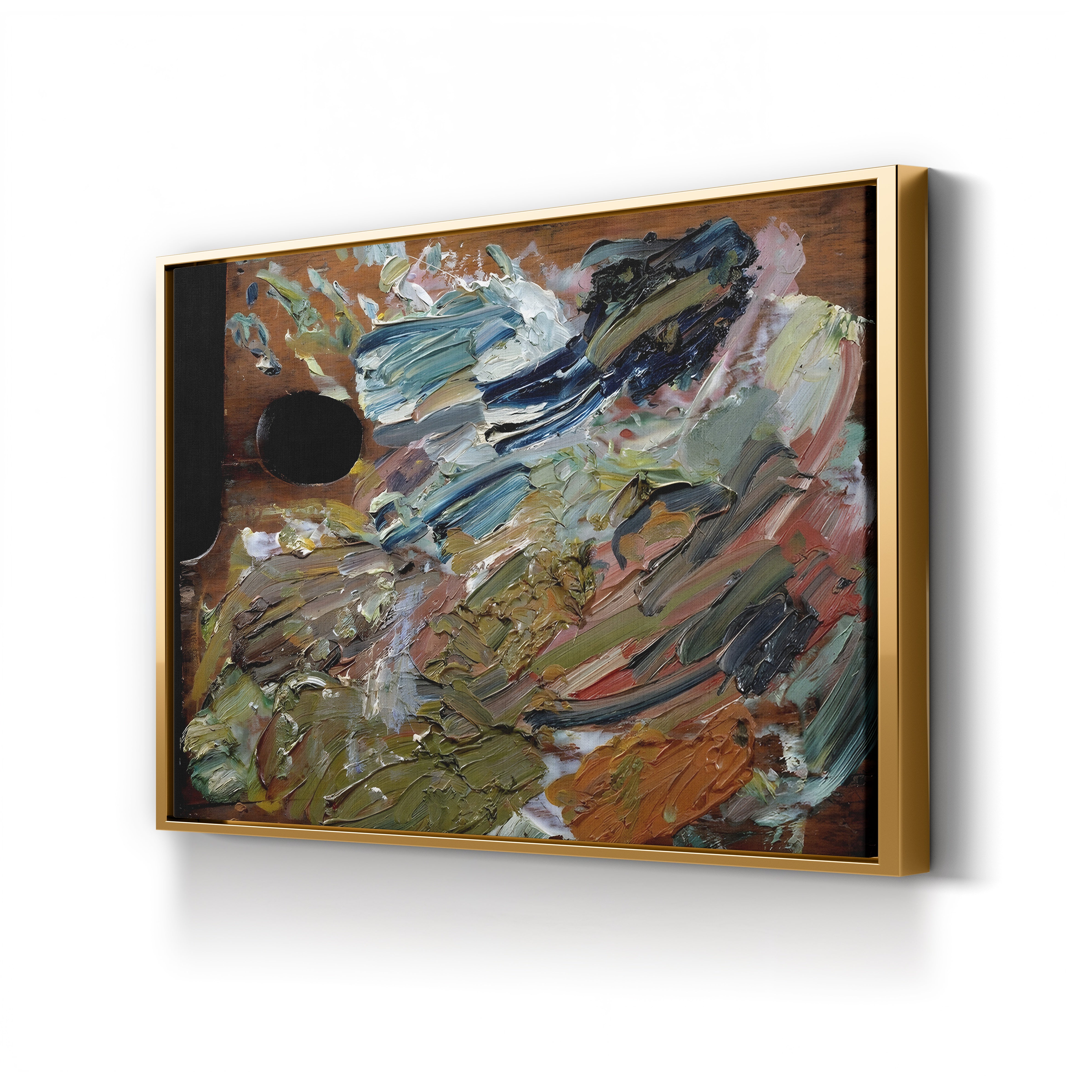The Palette of Vincent van Gogh – Vincent van Gogh Wall Art | Post-Impressionist Artist Still Life Canvas Print