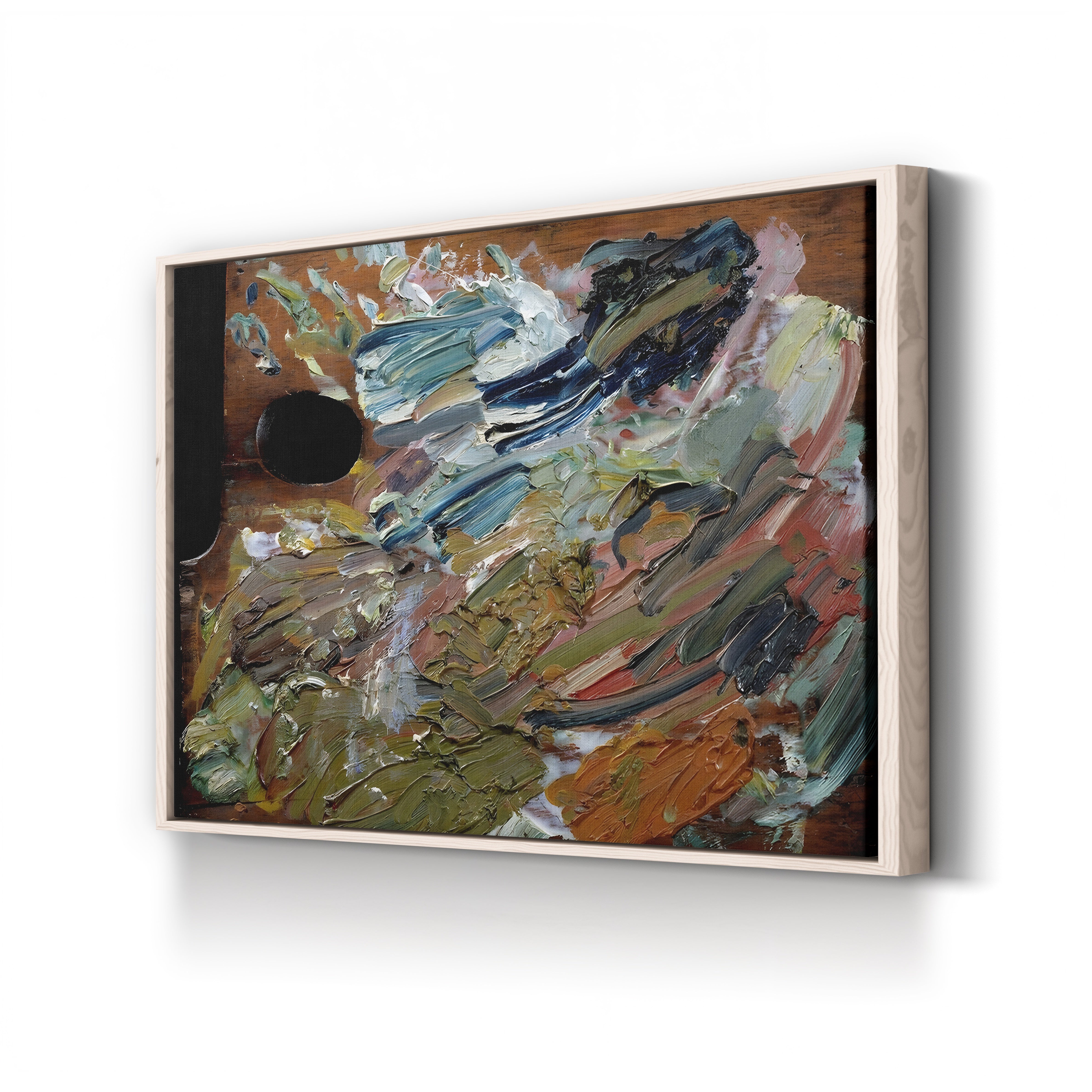 The Palette of Vincent van Gogh – Vincent van Gogh Wall Art | Post-Impressionist Artist Still Life Canvas Print
