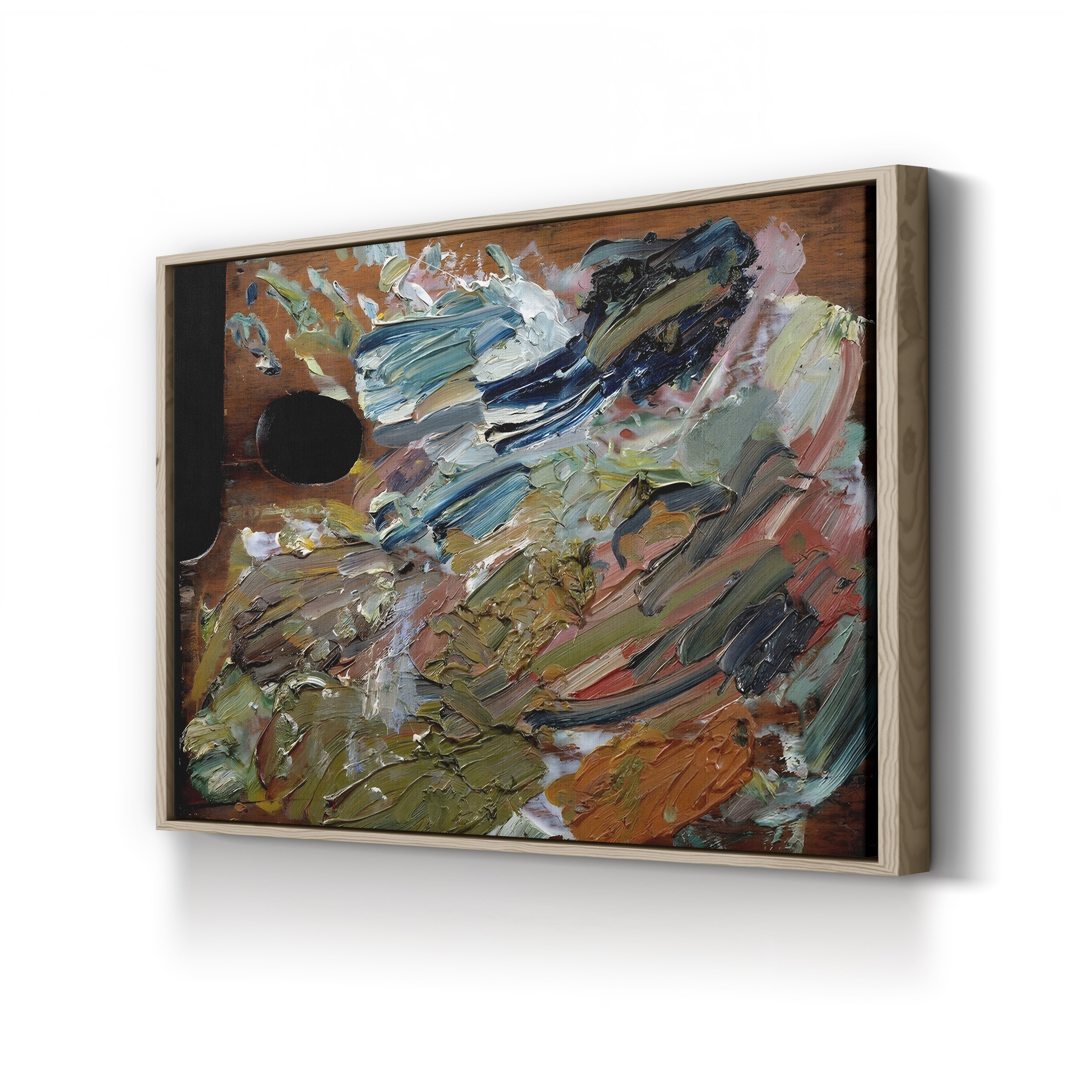 The Palette of Vincent van Gogh – Vincent van Gogh Wall Art | Post-Impressionist Artist Still Life Canvas Print