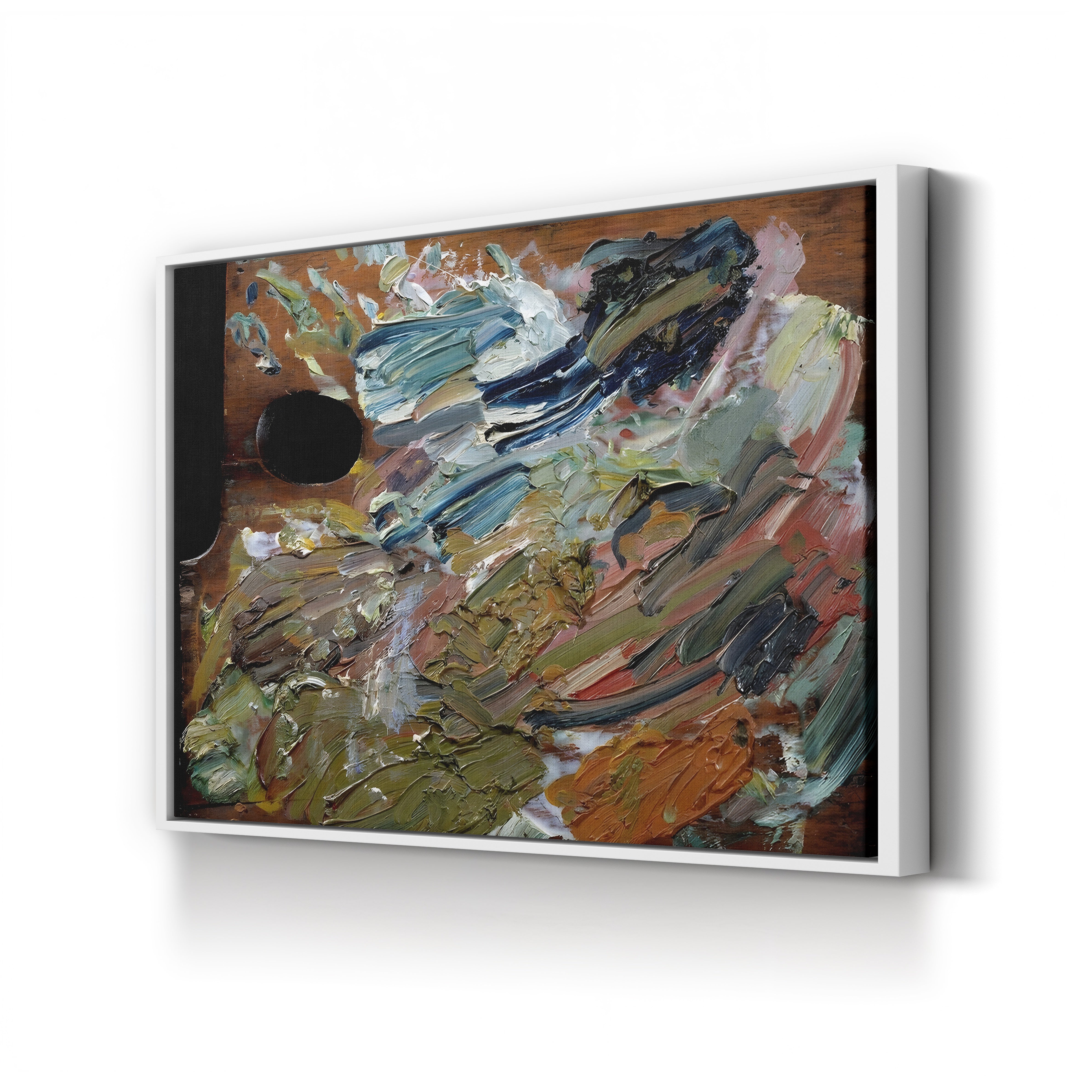 The Palette of Vincent van Gogh – Vincent van Gogh Wall Art | Post-Impressionist Artist Still Life Canvas Print