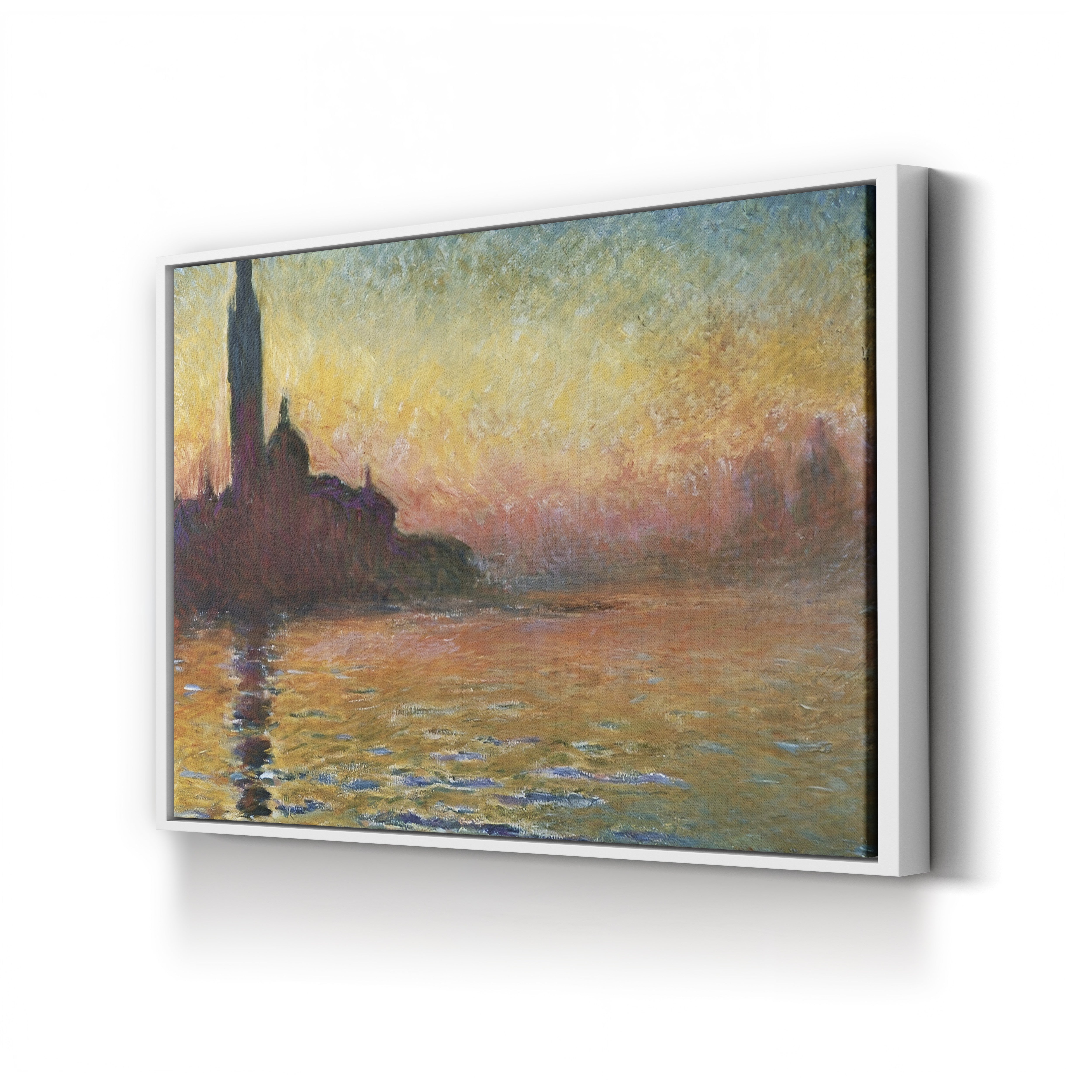 San Giorgio Maggiore at Dusk (Saint-Georges Majeur au crépuscule), 1908 by Claude Monet