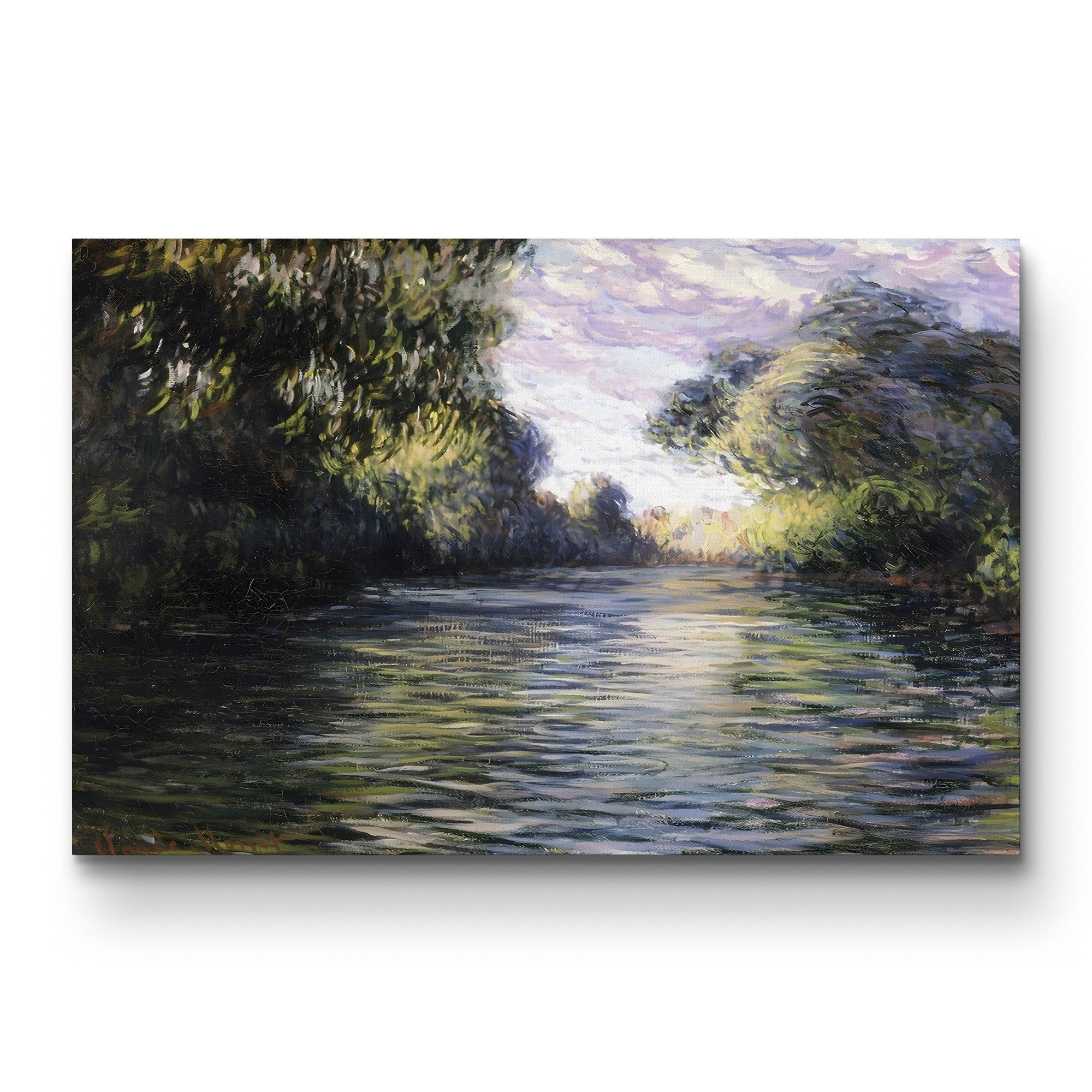Morning on the Seine, 1897 by Claude Monet