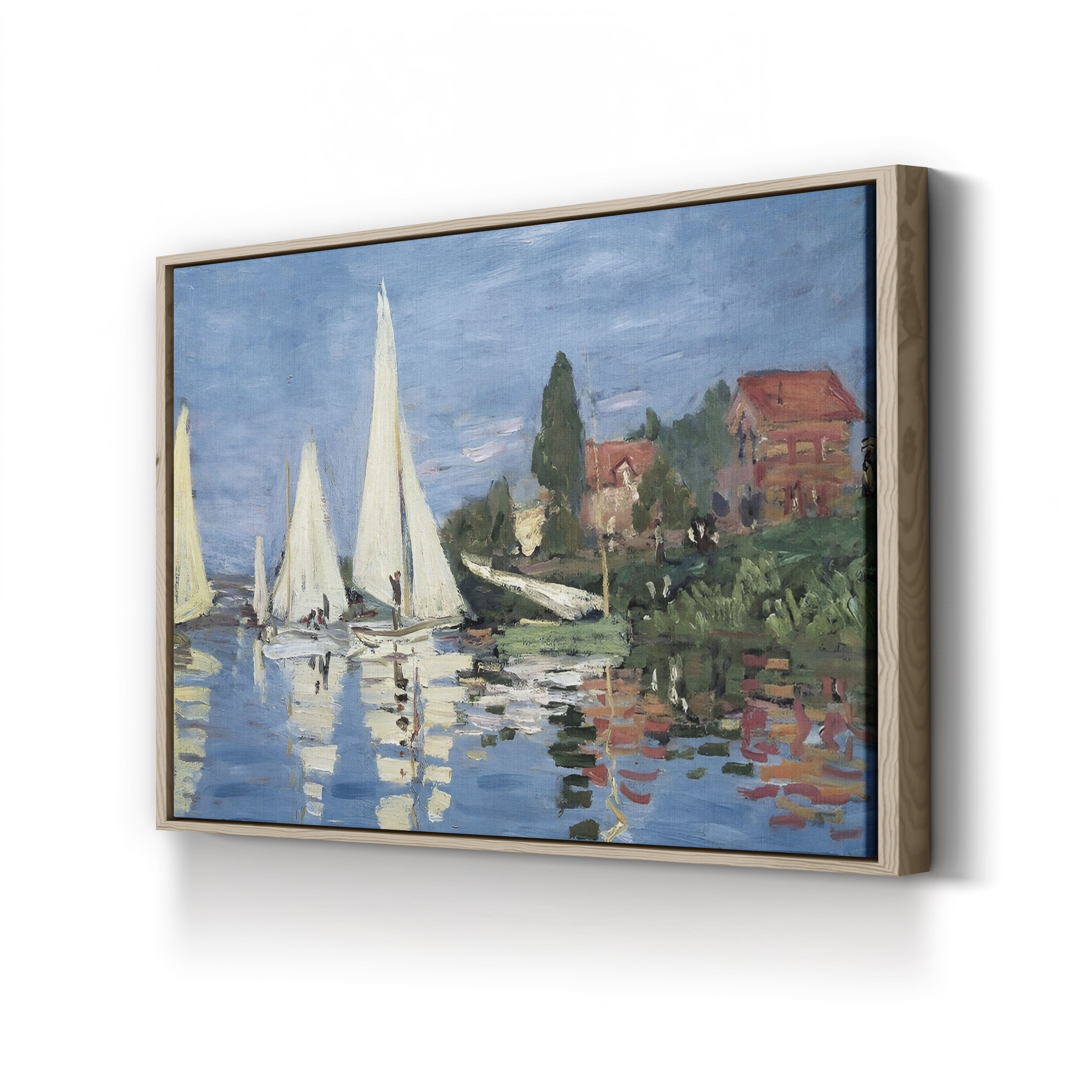 Regatta at Argenteuil (Régate à Argenteuil), around 1872 by Claude Monet