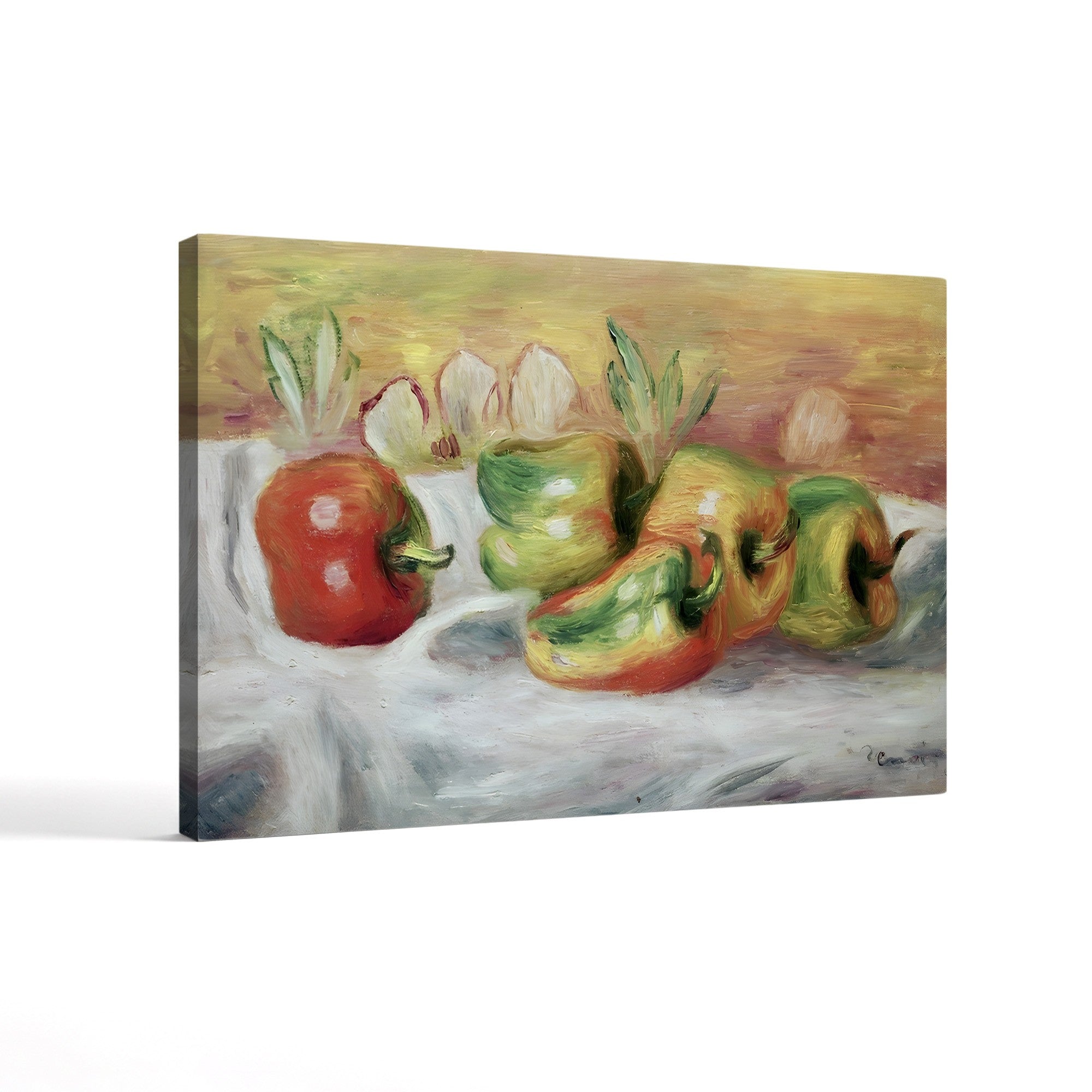 Pimientos, 1912 – Renoir Wall Art | Impressionist Still Life Canvas